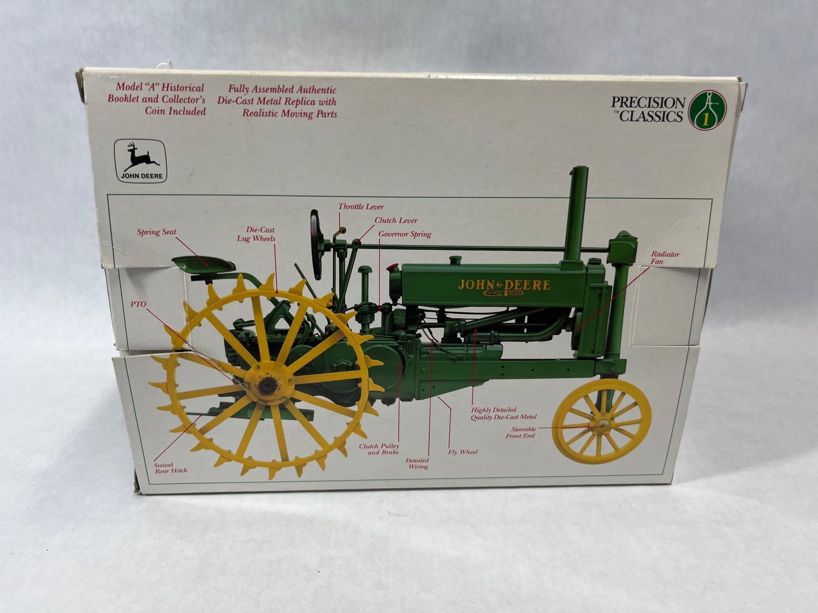 Ertl Precision John Deere Model A Tractor No. 1 - 4