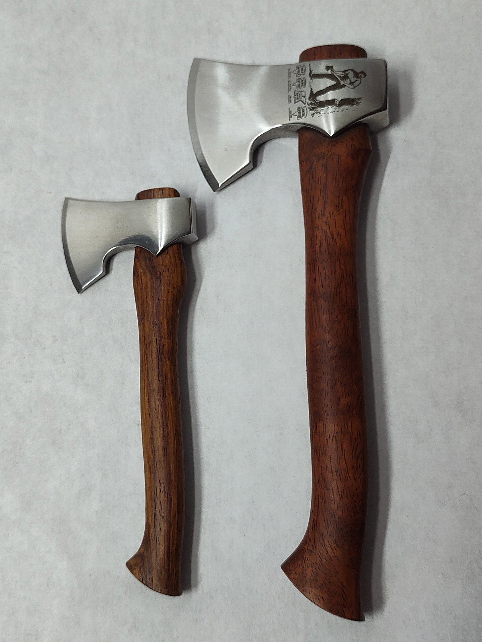 Pair Keen Kutter & Black Raven Miniature Axes (1 of 4)