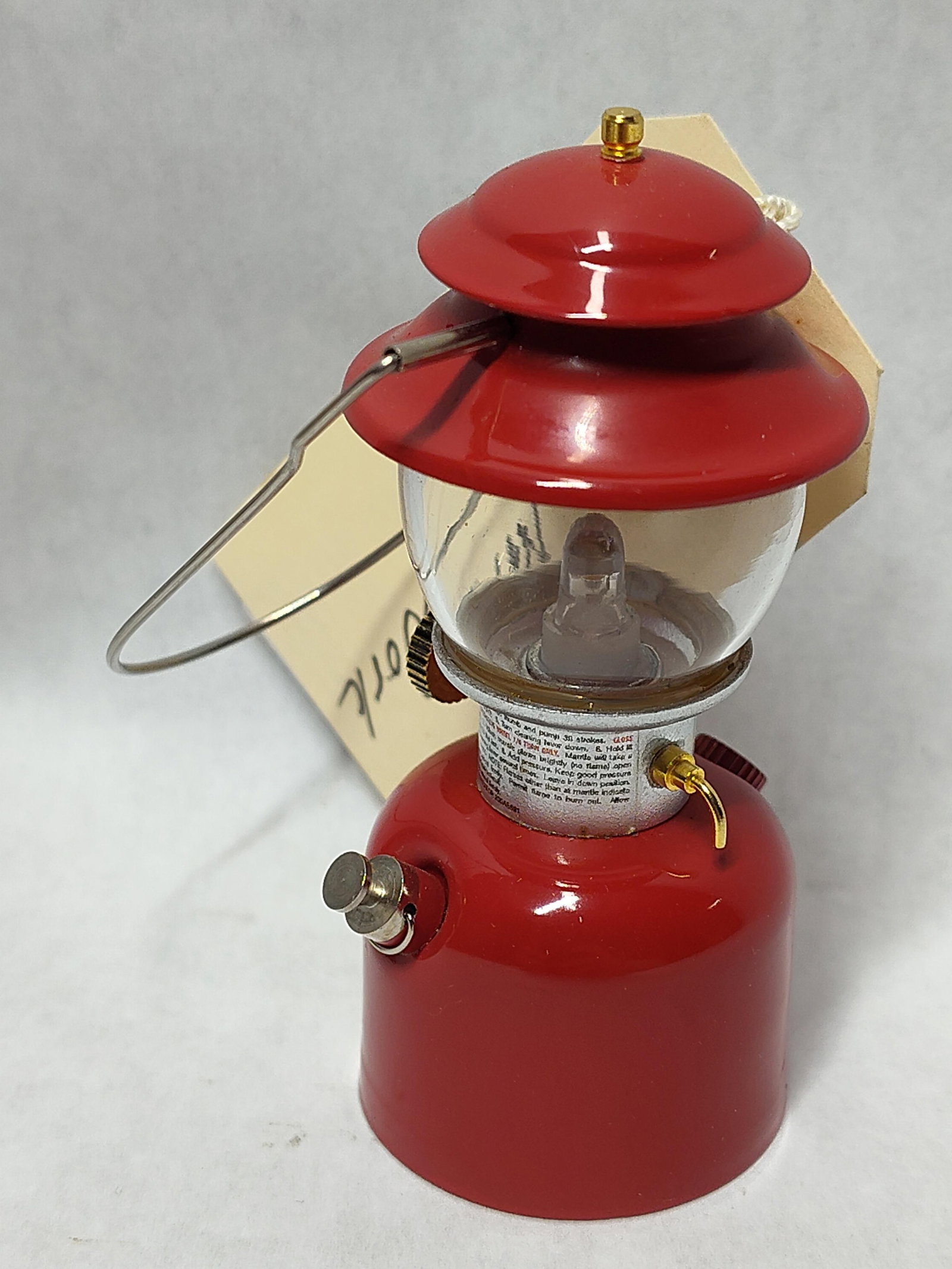 Miniature Coleman Model 200A Lantern Replica - 2