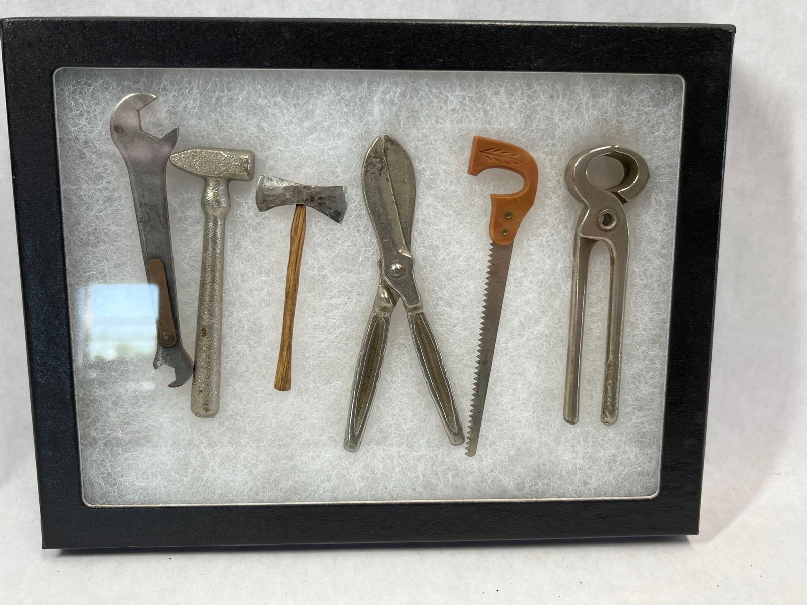 Set 6 Miniature Tools & Champion Spark Plug Wrench (1 of 4)