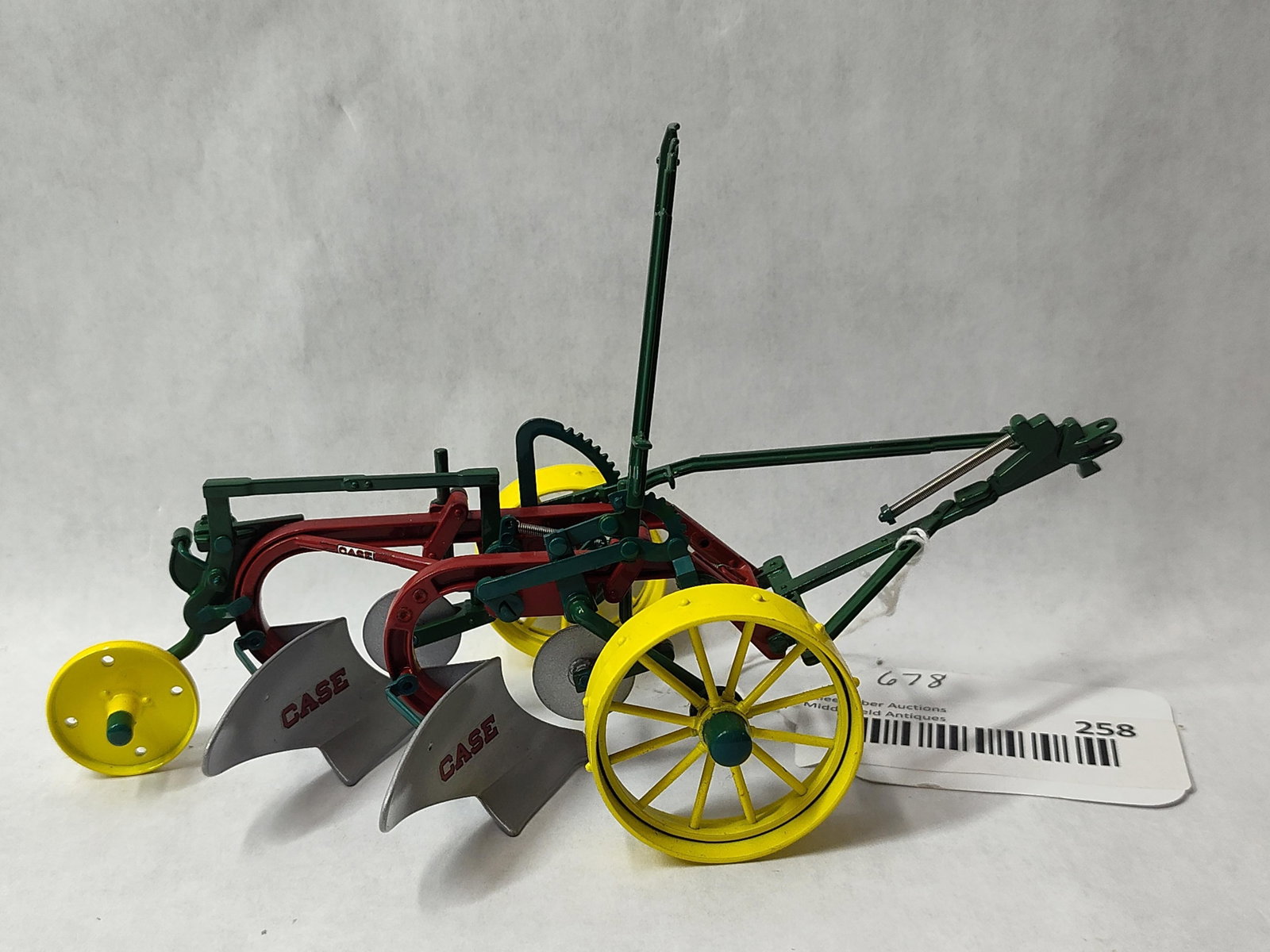 J.I. Case Grand Detour 1:16 Scale Two-Bottom Plow (1 of 3)