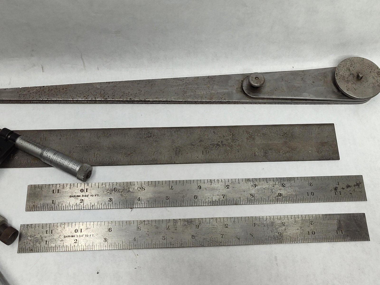 L.S. Starrett Co. Machinist Precision Tool Set - 2