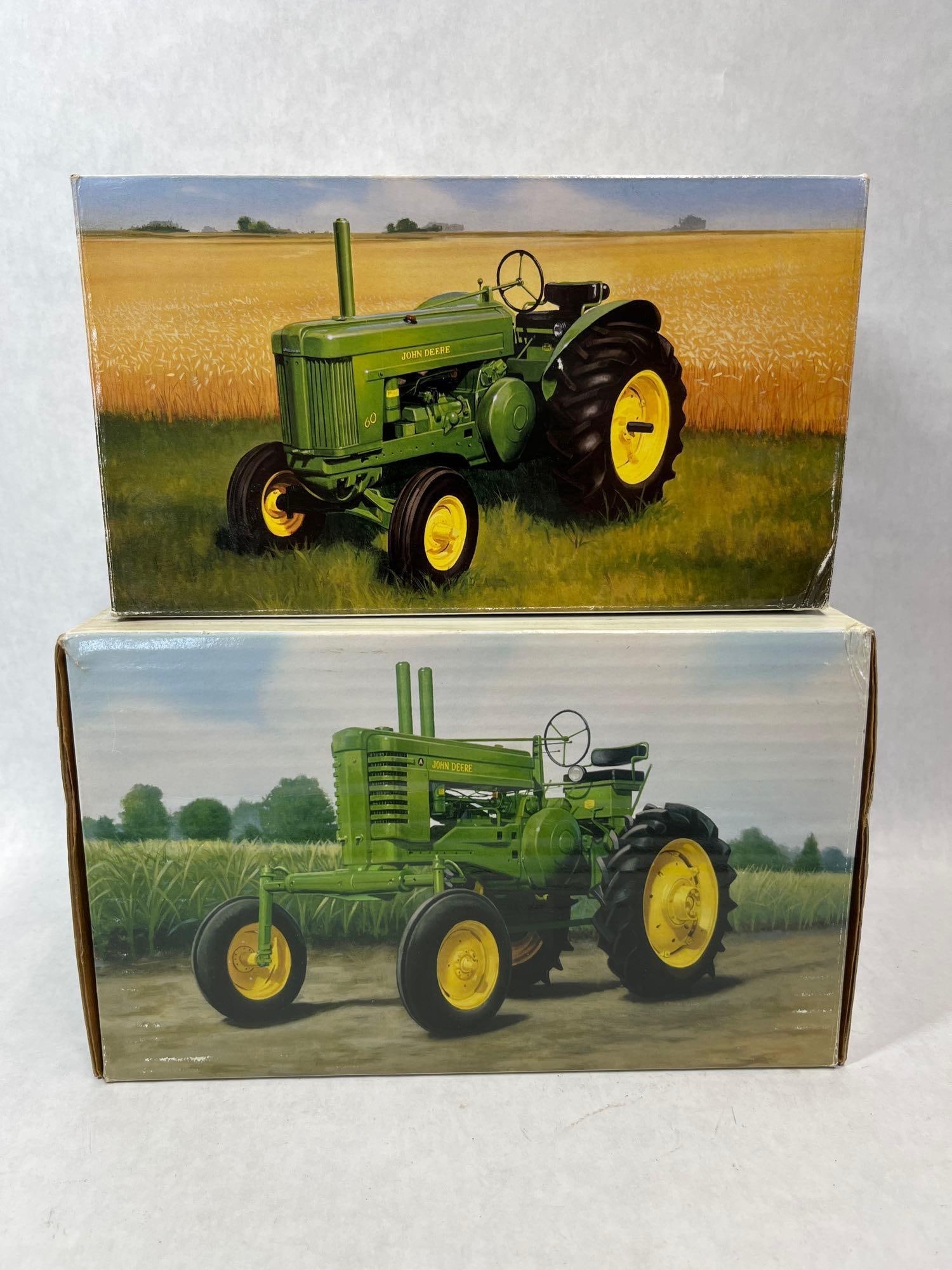Pair John Deere 1/16 Two-Cylinder Expo Tractors (1 of 8)