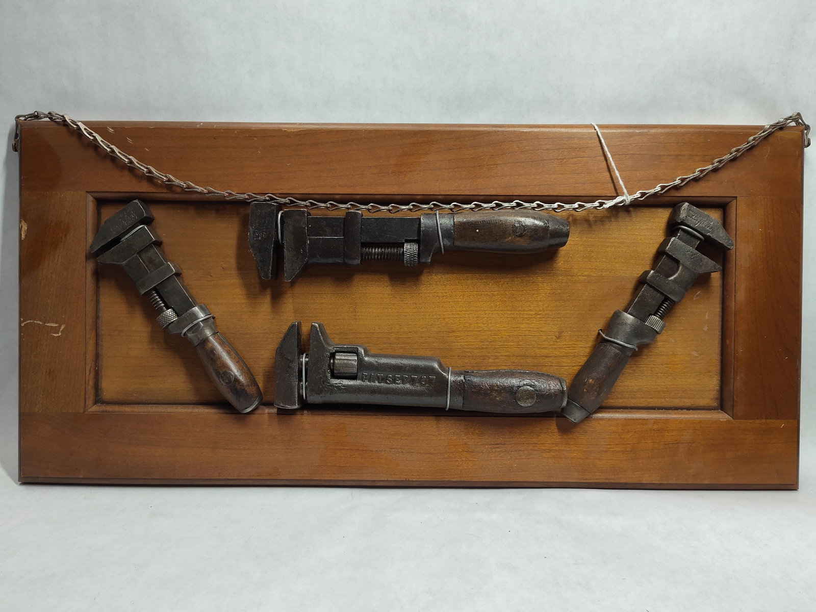 Set: Antique Girard & W. G. Coes Monkey Wrenches (1 of 4)