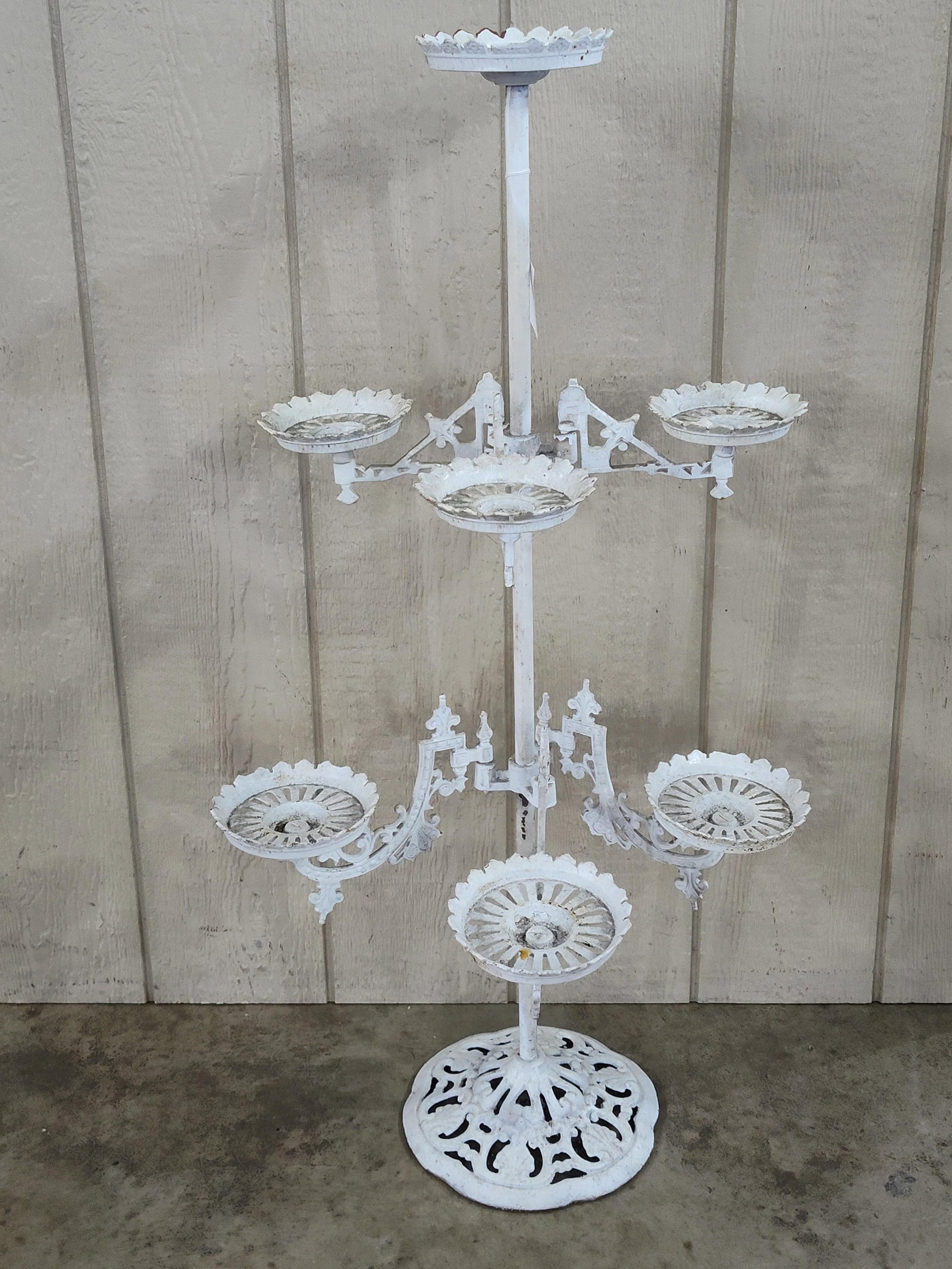 Victorian Cast Iron Multi-Tier Swing Arm Stand (1 of 7)