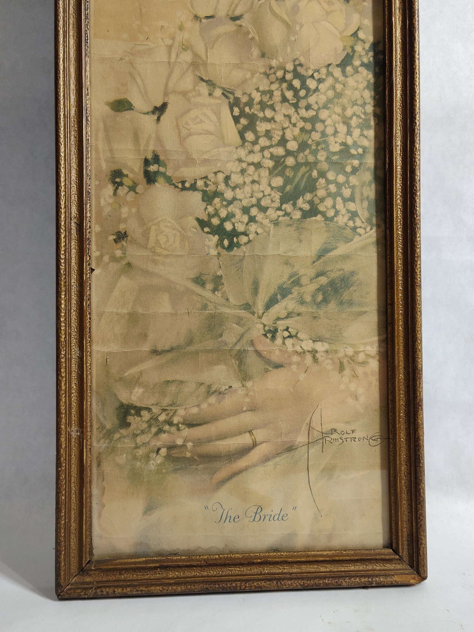 Rolf Armstrong, The Bride, Framed Print - 3