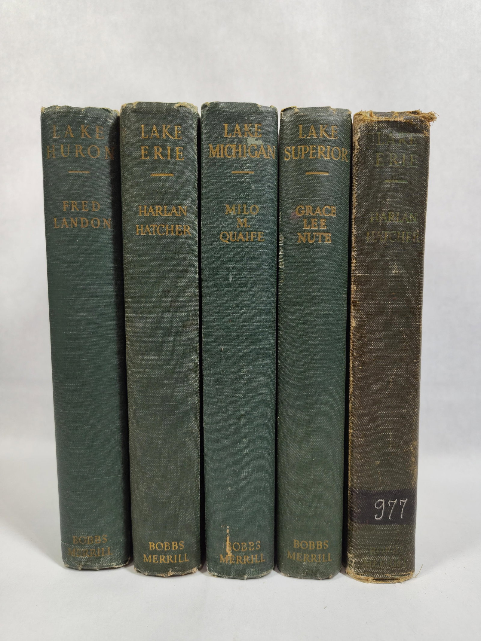 Bobbs-Merrill American Lakes Series, 1944 Set (1 of 3)