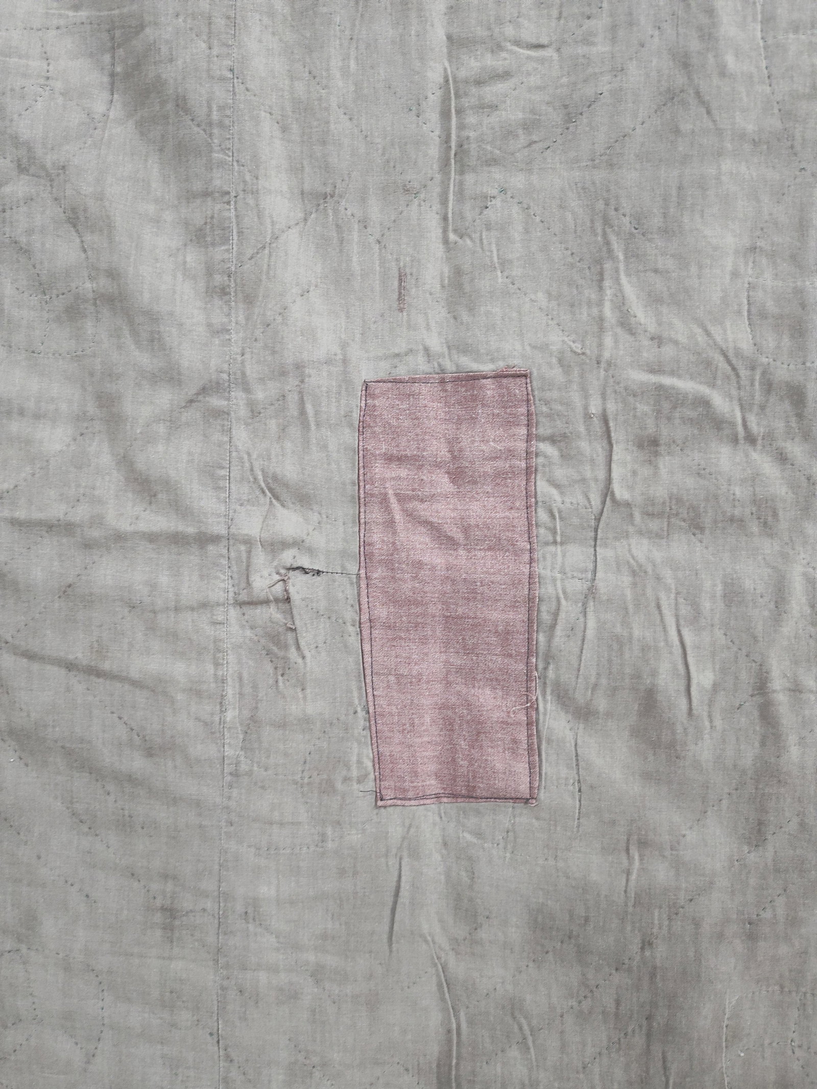 Hand-Pieced & Quilted Nine-Patch Variation Quilt - 4