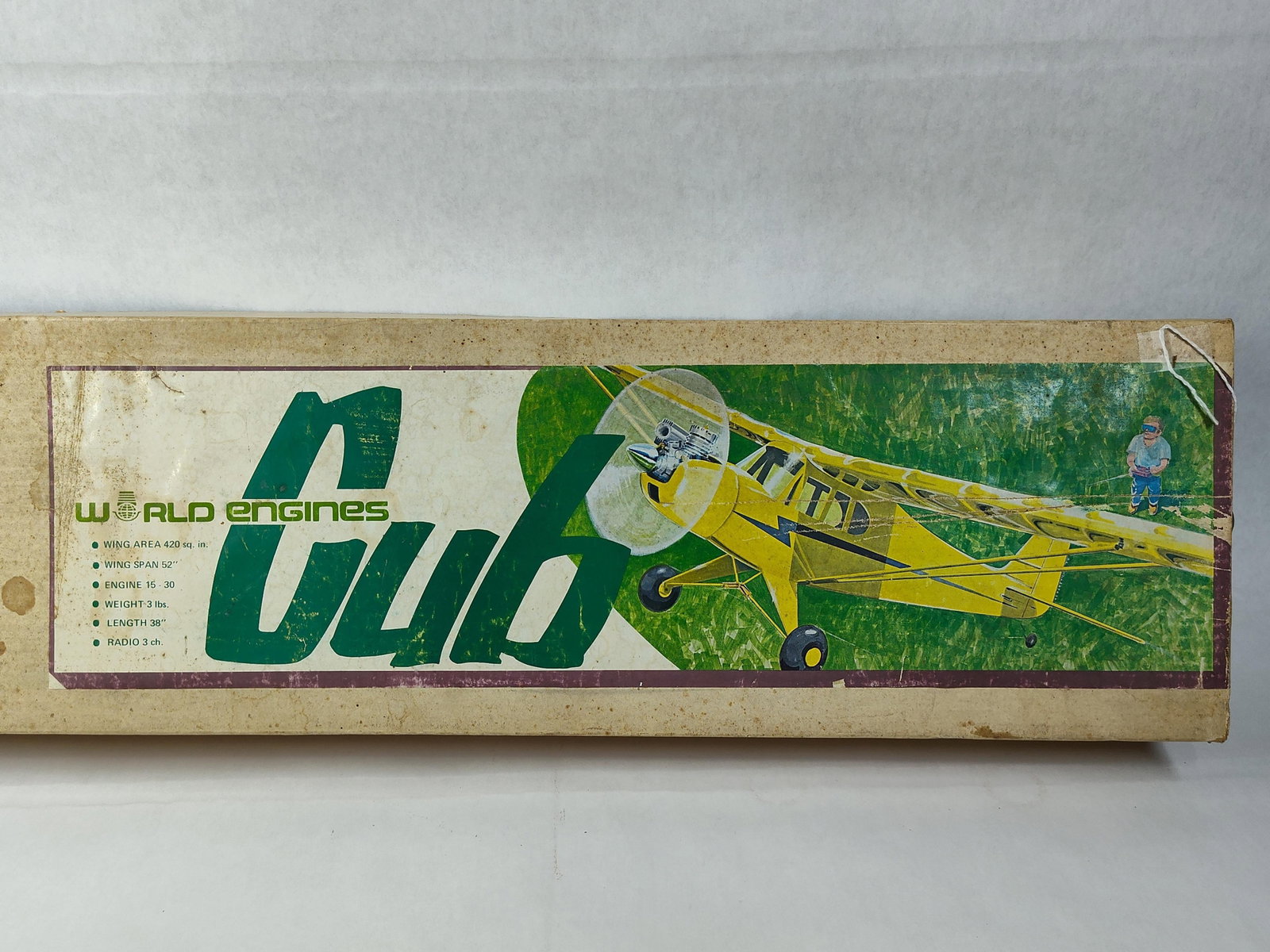 World Engines Piper Cub Radio Controlled Model Kit (1 of 4)