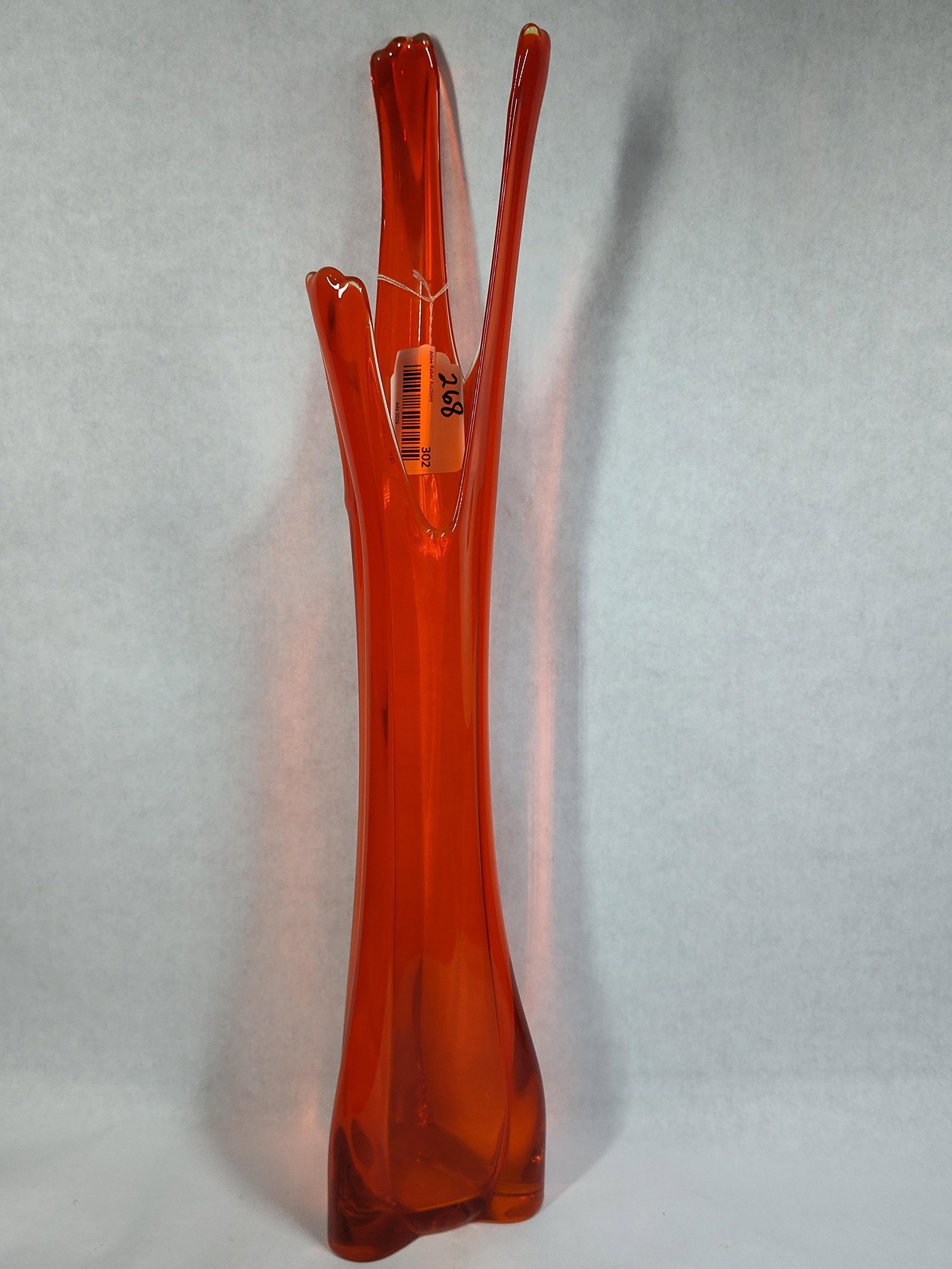 Attrib. Viking Glass Three-Finger Swung Vase (1 of 3)