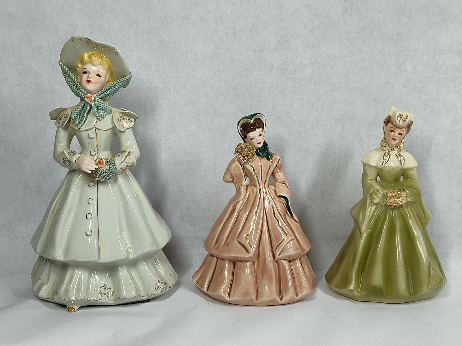 Florence Ceramics Victorian Lady Figurines, Set 3 (1 of 8)