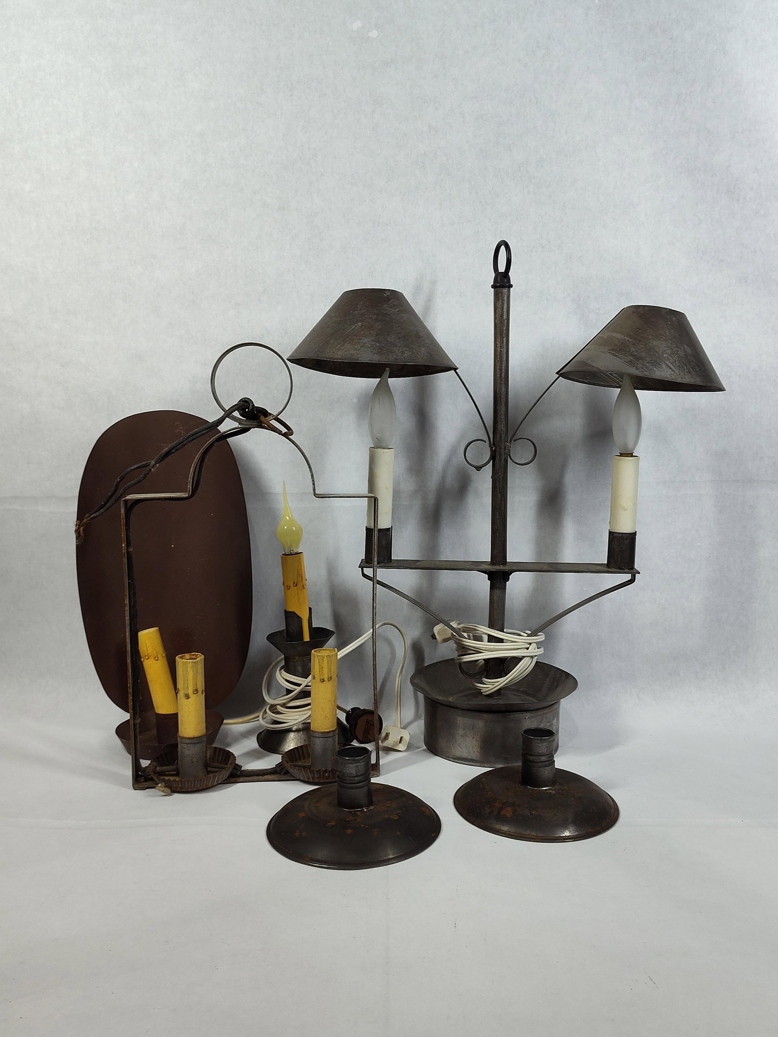 Primitive Metal Candle Lighting Fixtures (1 of 6)