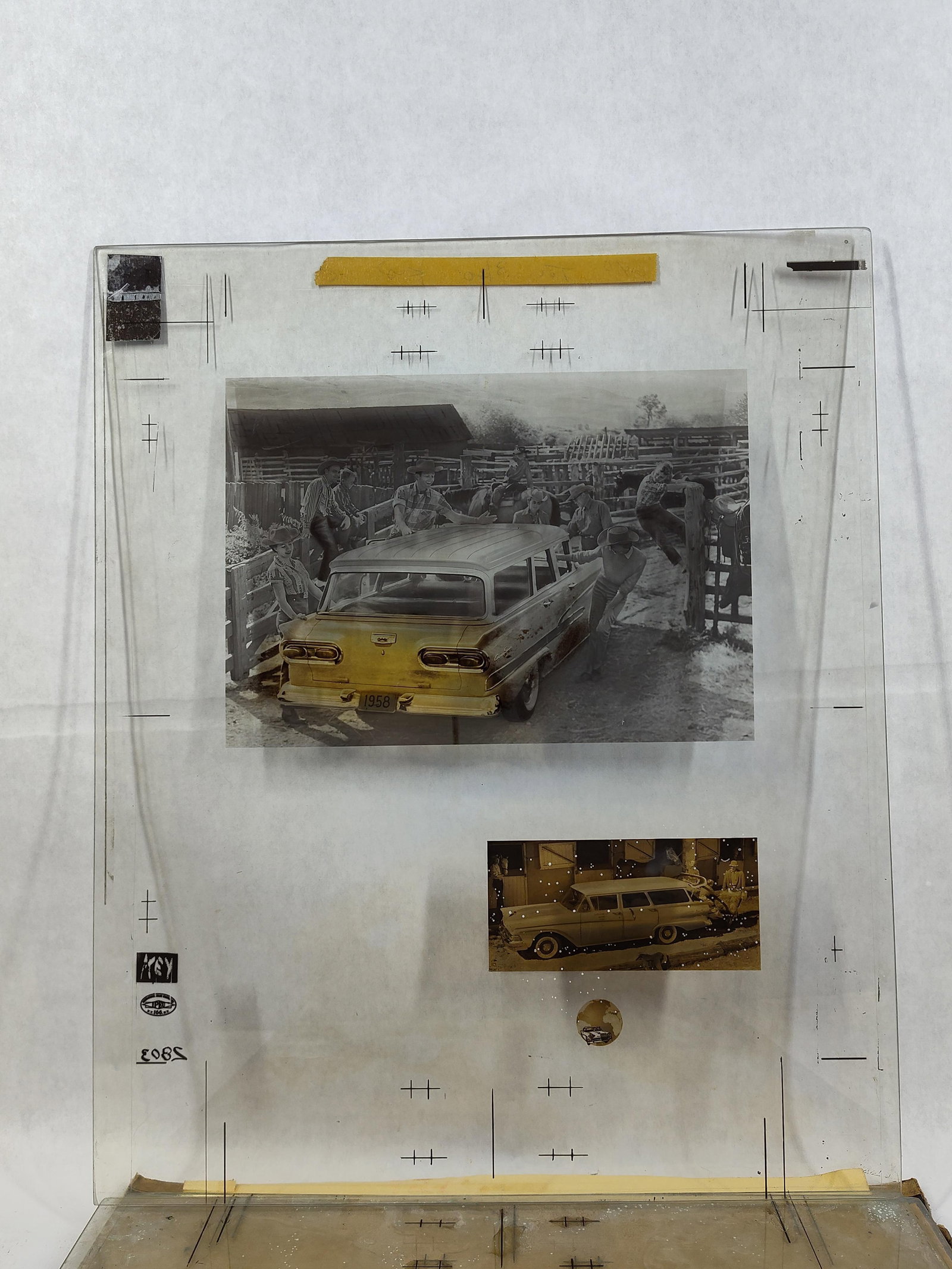 1958 Ford Wagon Advertising Production Materials (1 of 4)
