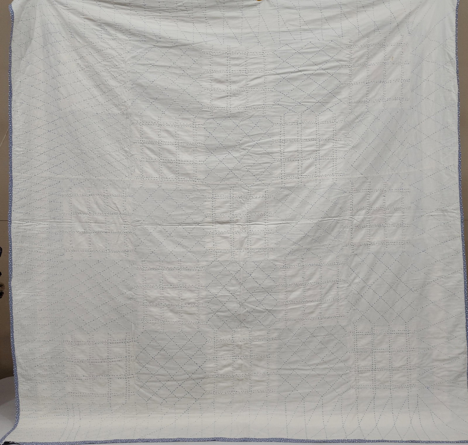 American Star Patchwork Hand-Quilted Quilt - 5