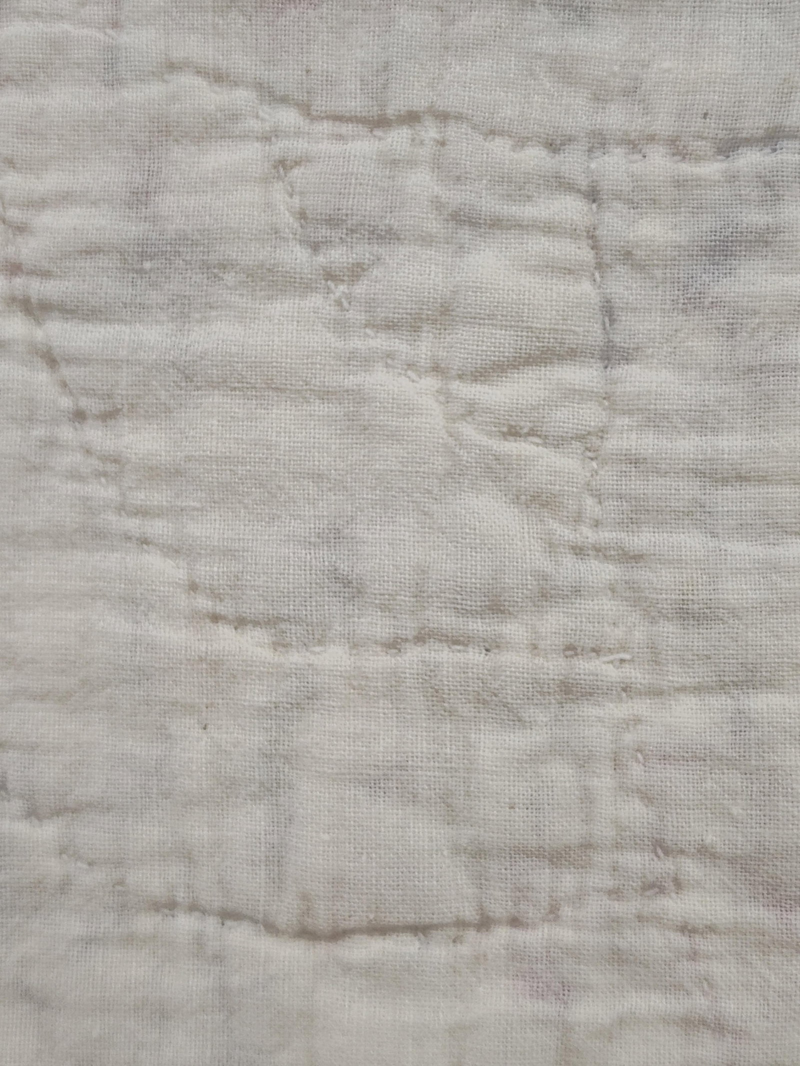 American Hand-Stitched Patchwork String Quilt - 3