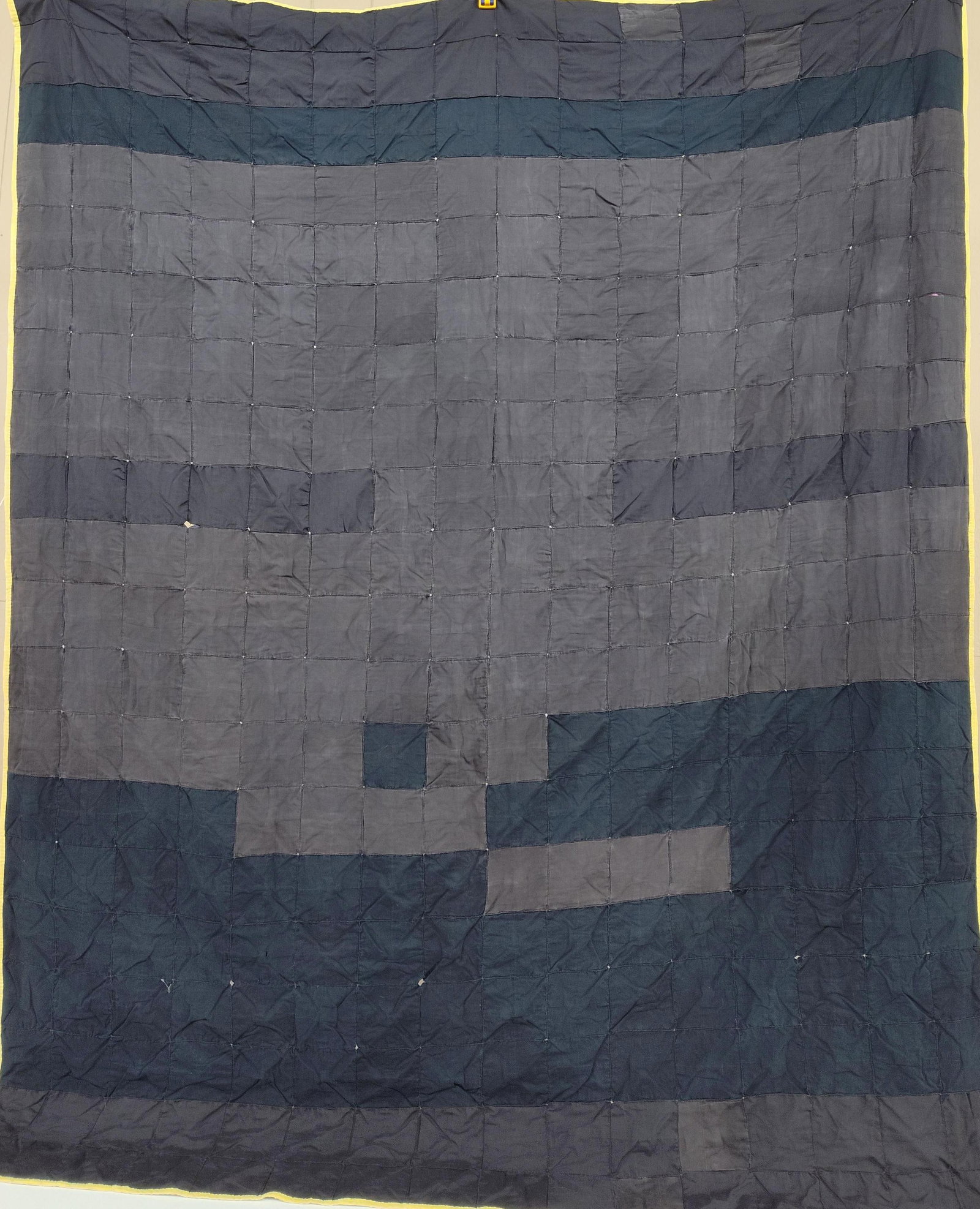 Cathedral Window Pattern Hand-Crafted Quilt - 3