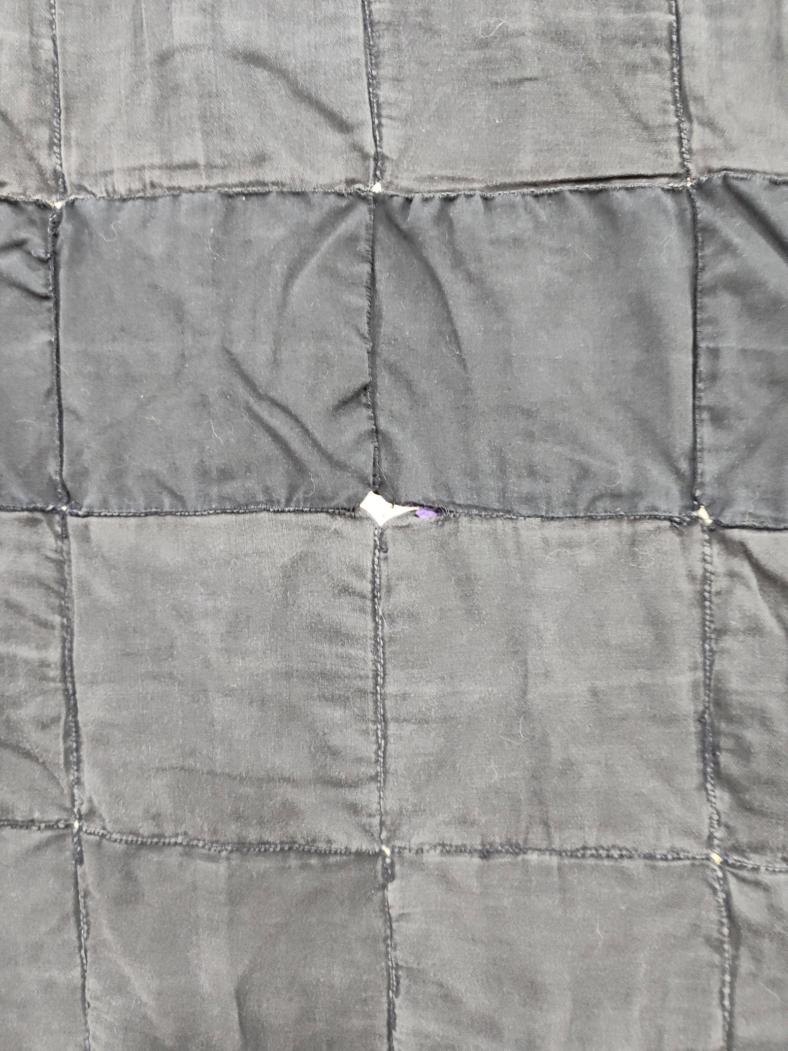 Cathedral Window Pattern Hand-Crafted Quilt - 4
