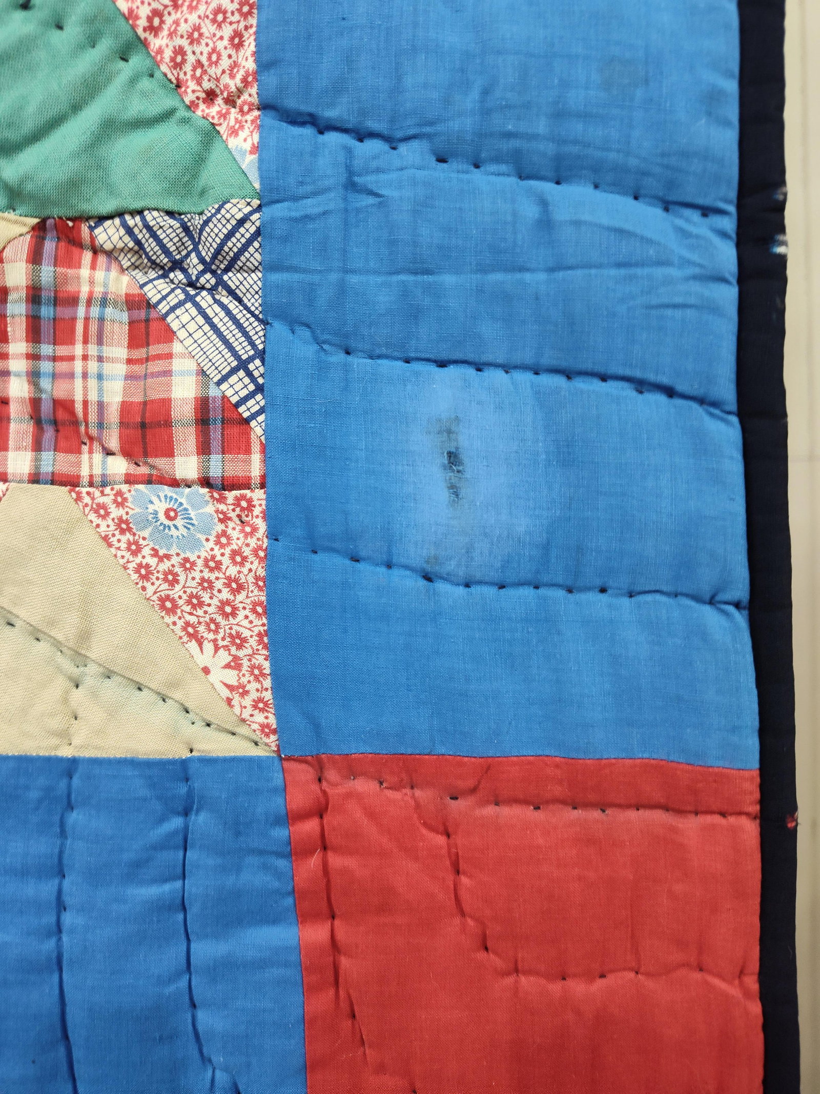 American Flying Geese Variation Patchwork Quilt - 3