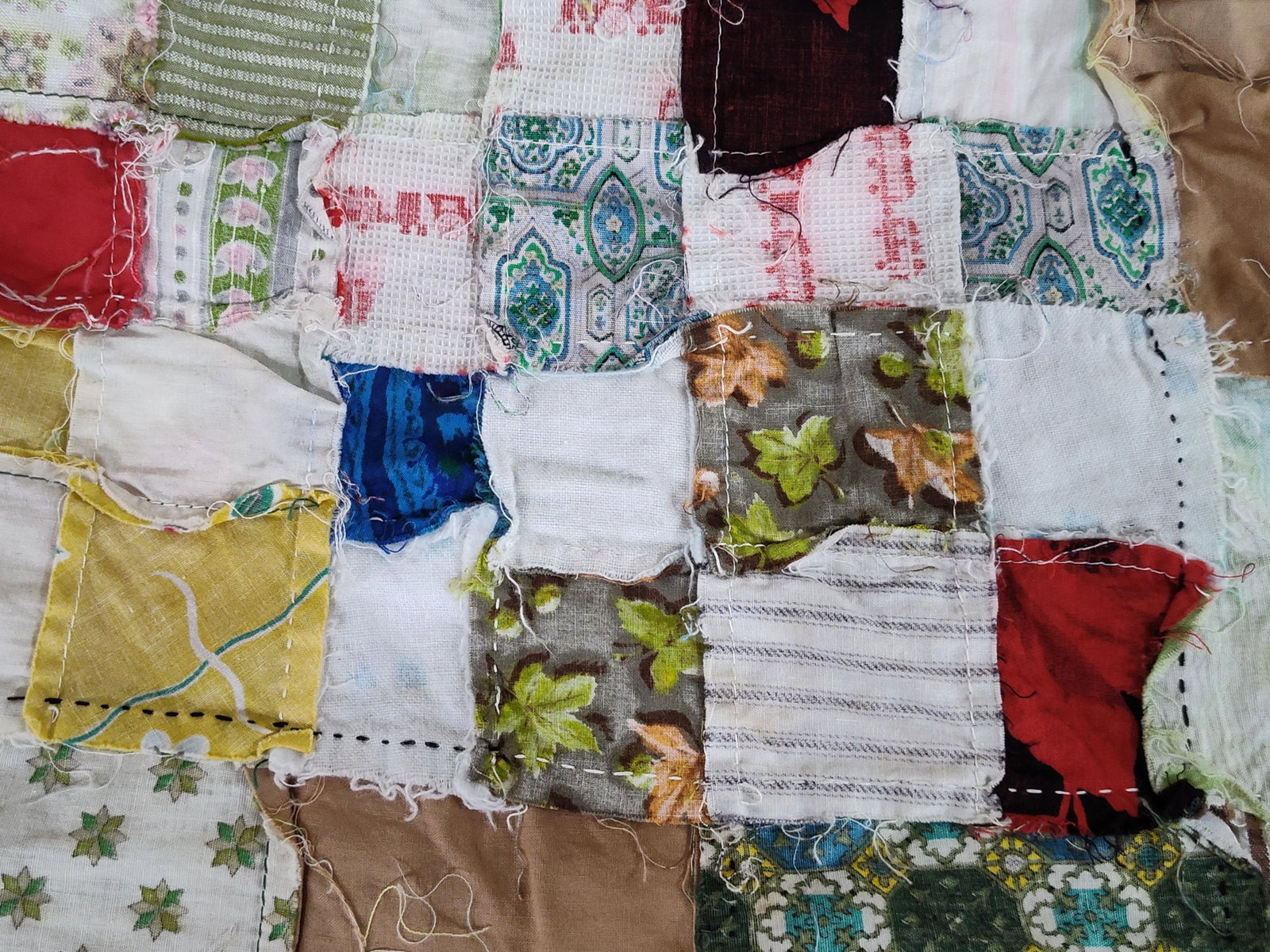Mid-20th C. American Patchwork Quilt Top - 4