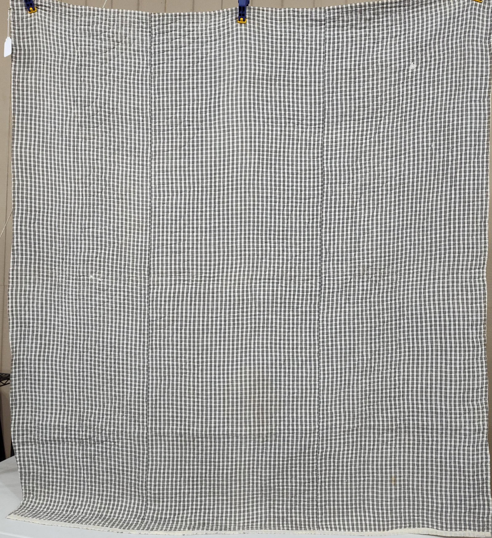 Large Scale Log Cabin Variation Patchwork Quilt - 7