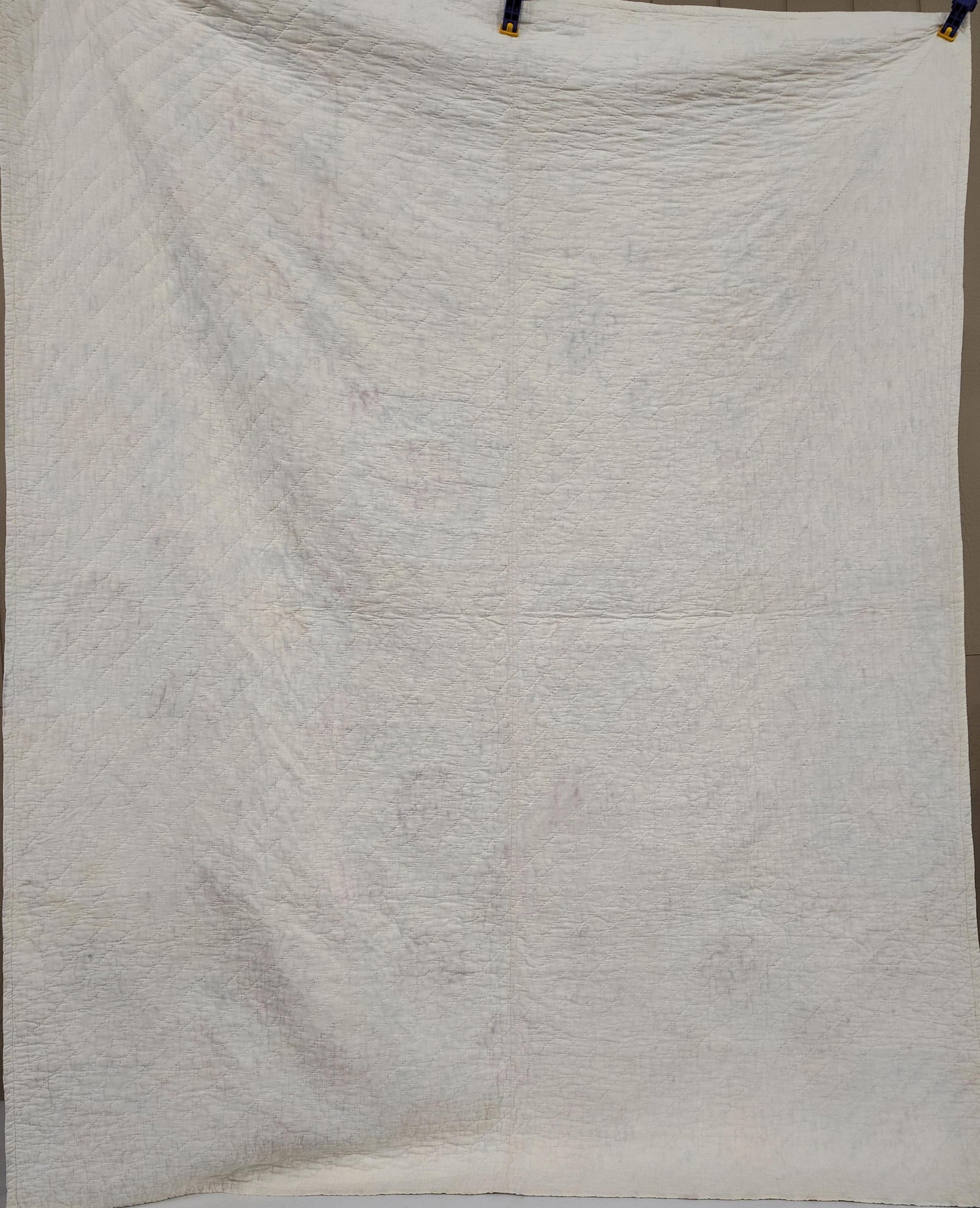 American Geometric Patchwork Quilt, mid-20th C - 4