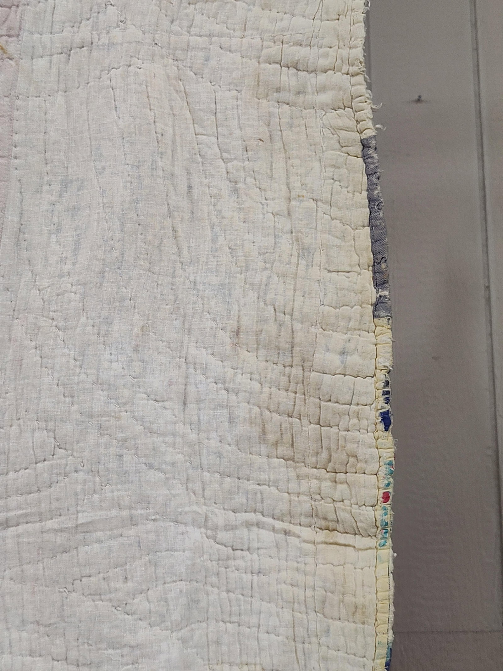 Strip-Pattern Scrap Quilt - 11