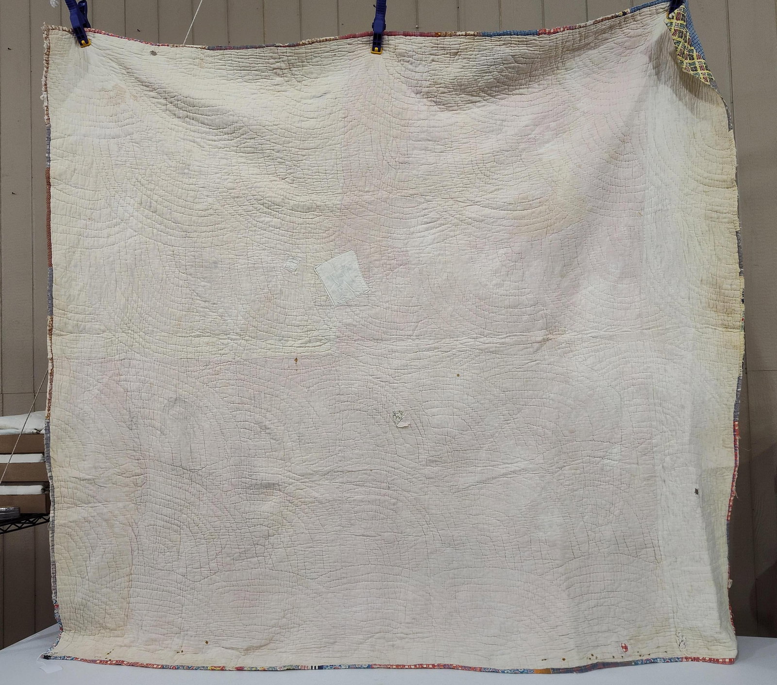 Strip-Pattern Scrap Quilt - 5