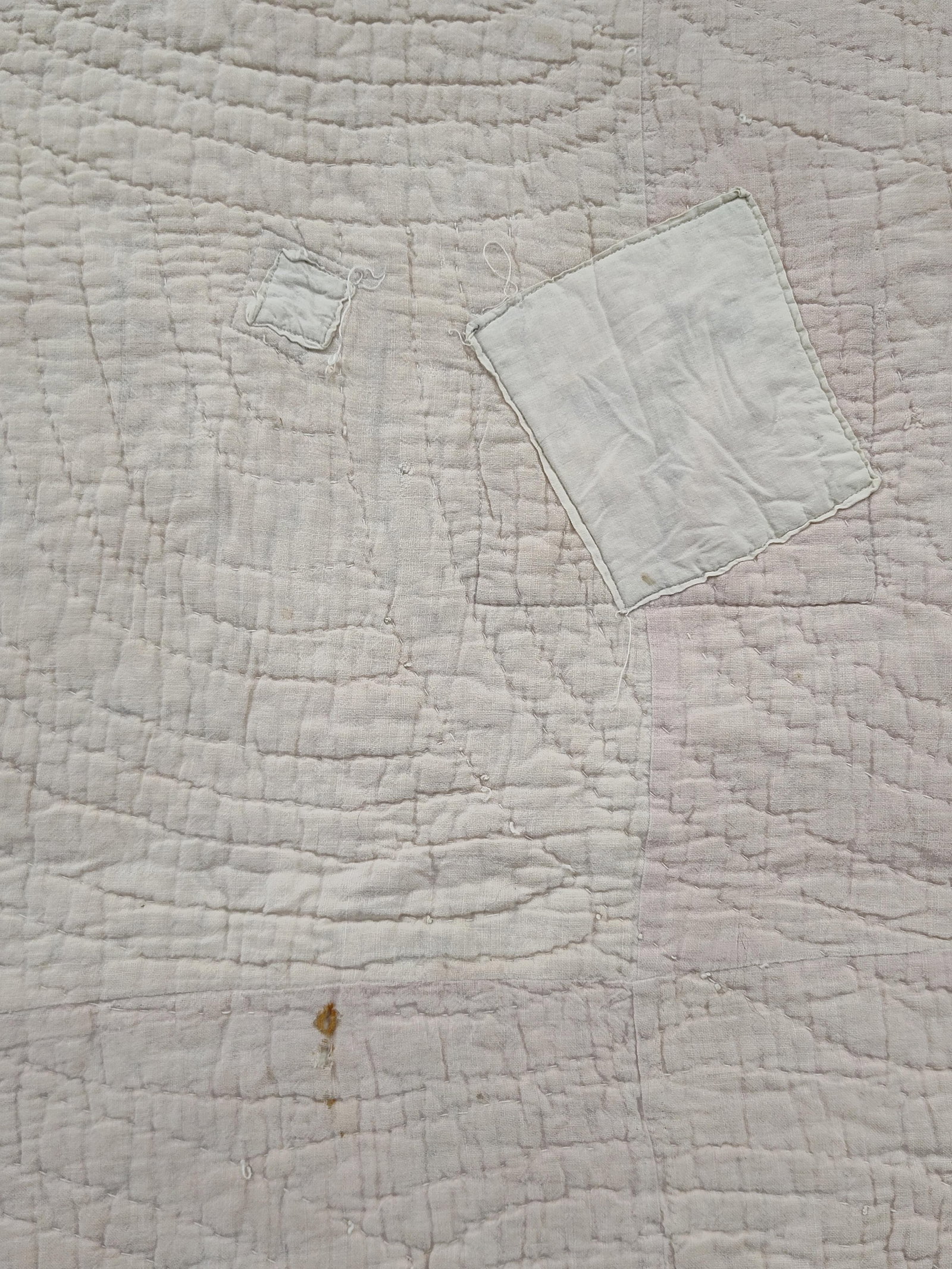 Strip-Pattern Scrap Quilt - 7
