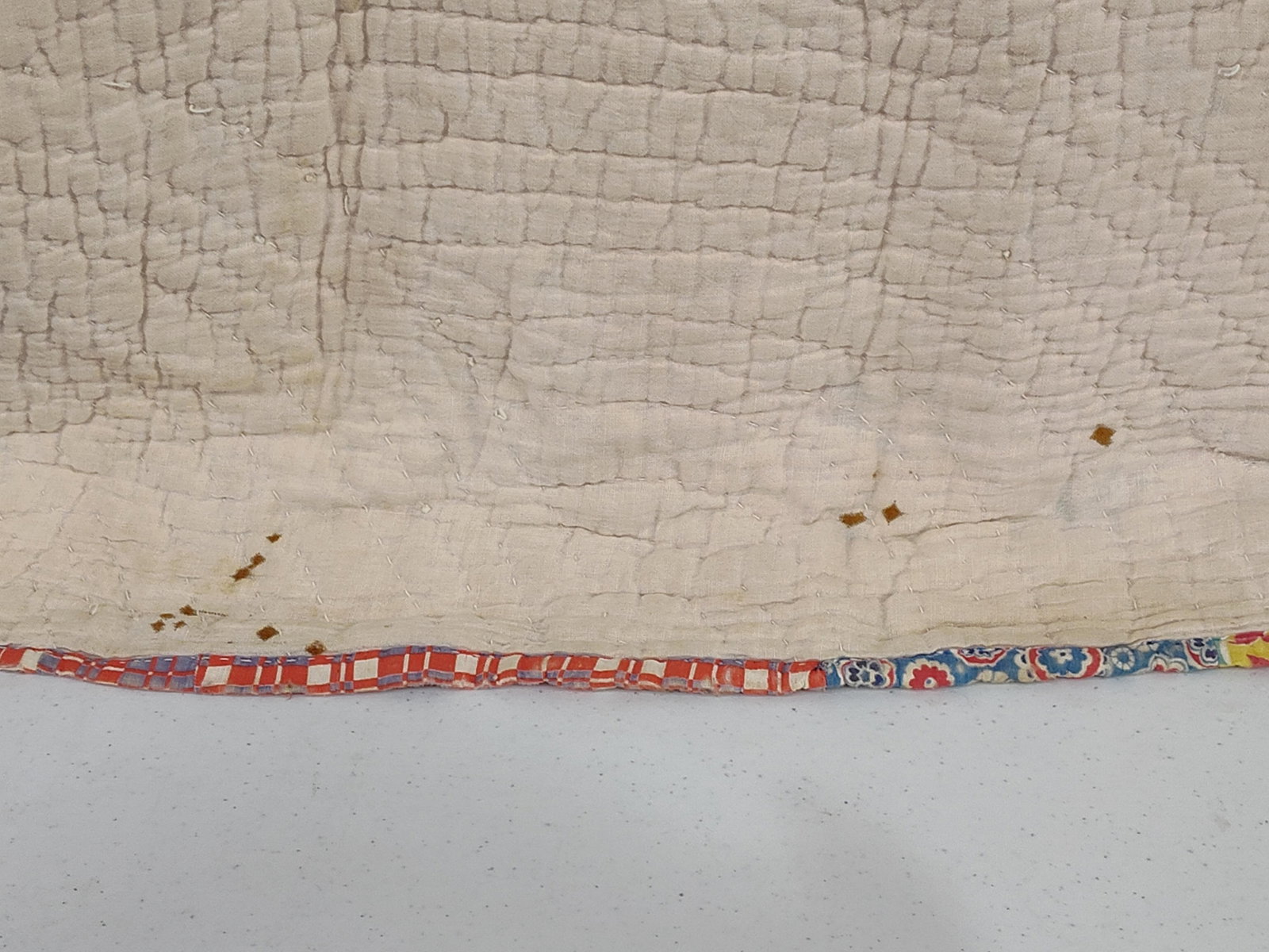 Strip-Pattern Scrap Quilt - 8