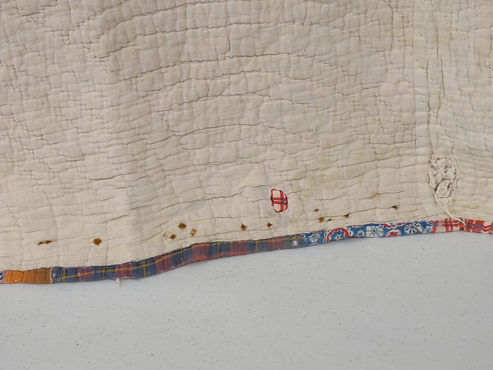 Strip-Pattern Scrap Quilt - 9