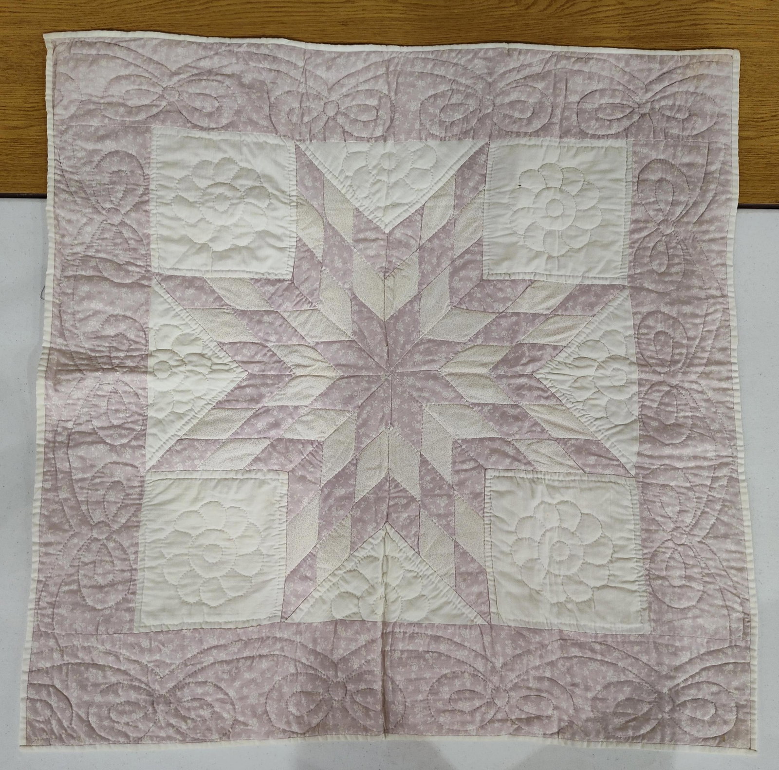 Two Quilted Decorative Textile Items - 2