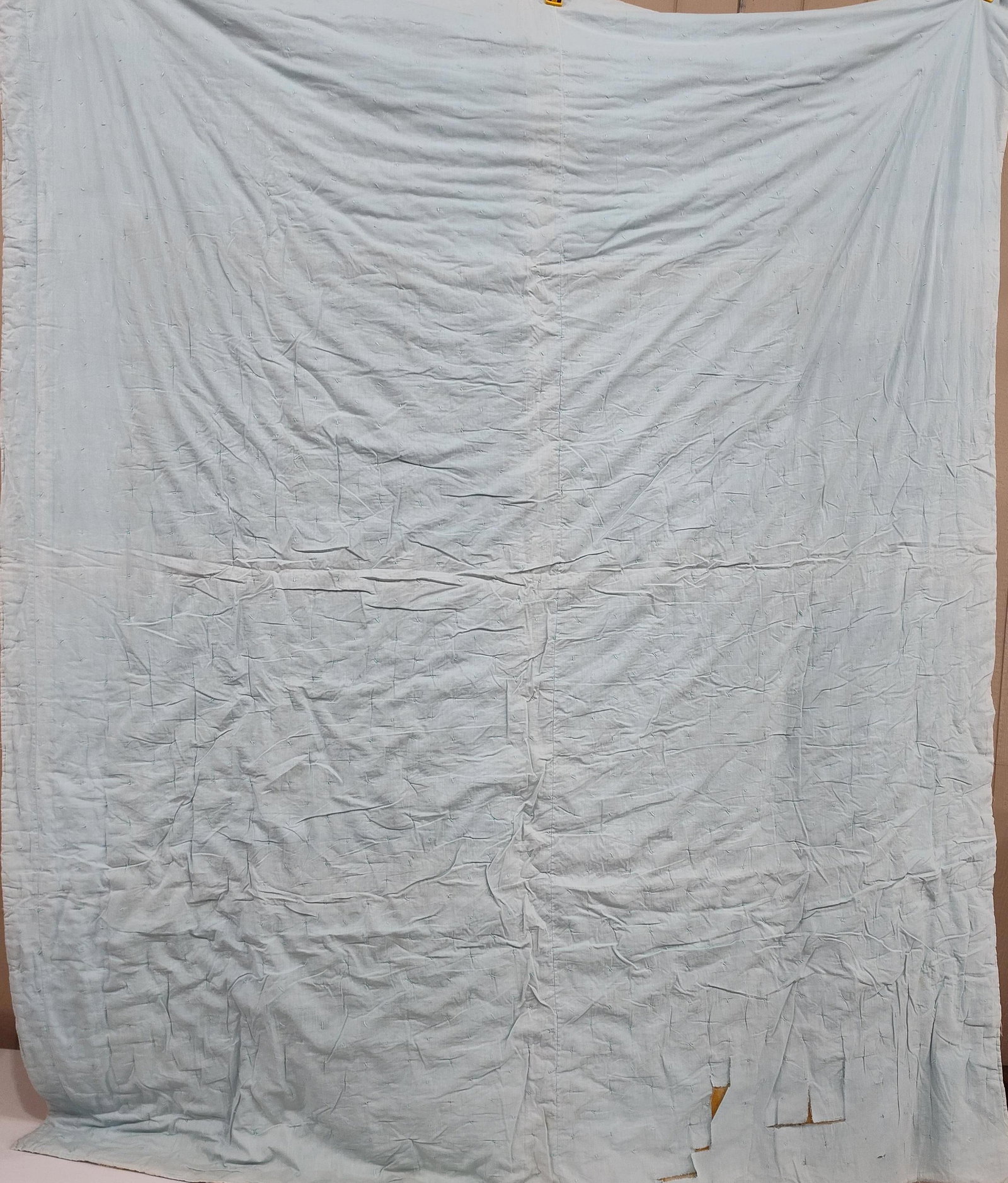 American Patchwork Pinwheel Quilt, mid-20th C - 6