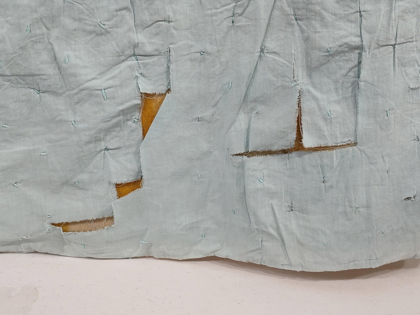 American Patchwork Pinwheel Quilt, mid-20th C - 7