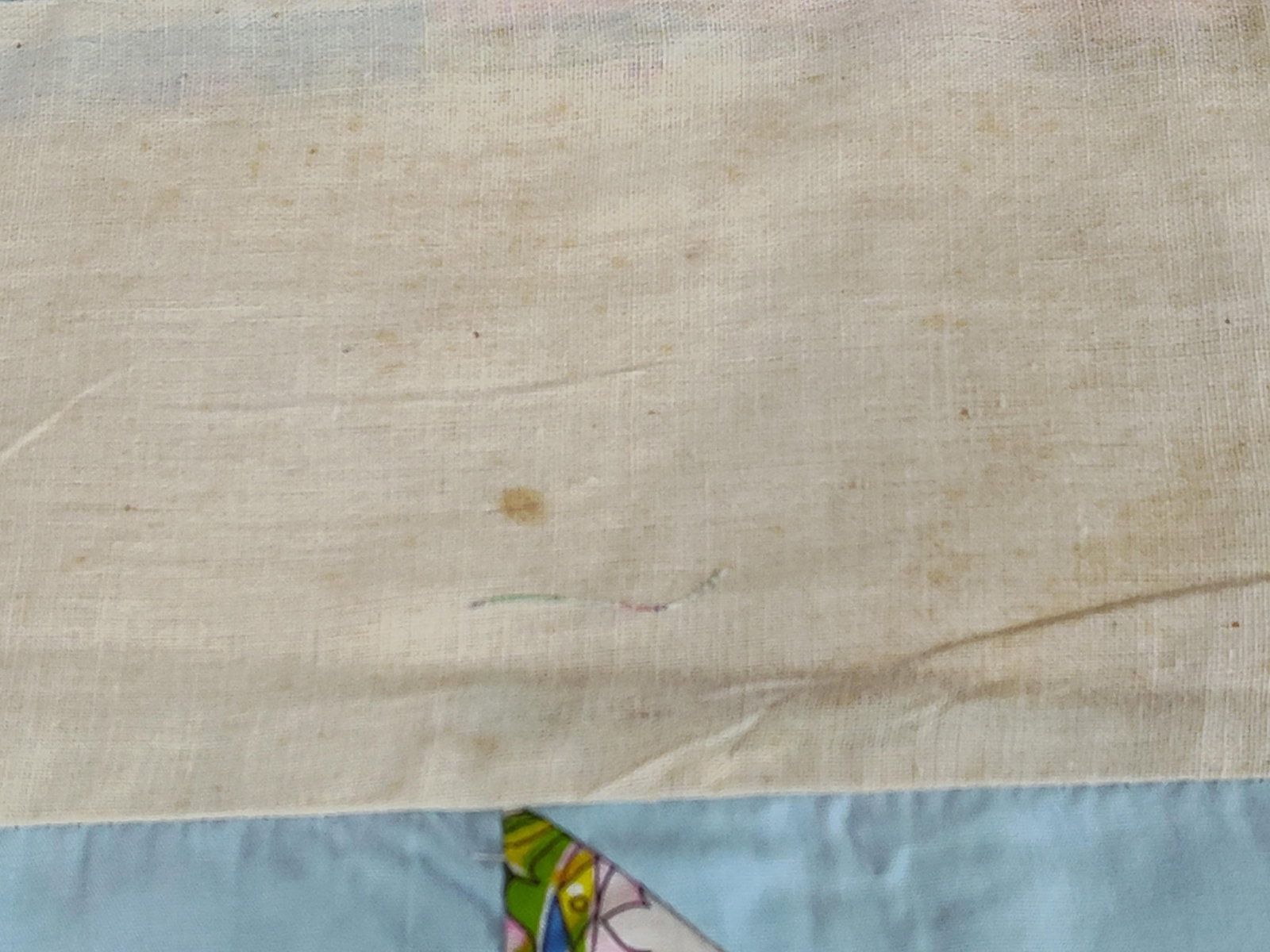 Mid-20th C. Pieced Maple Leaf Variation Quilt Top - 4