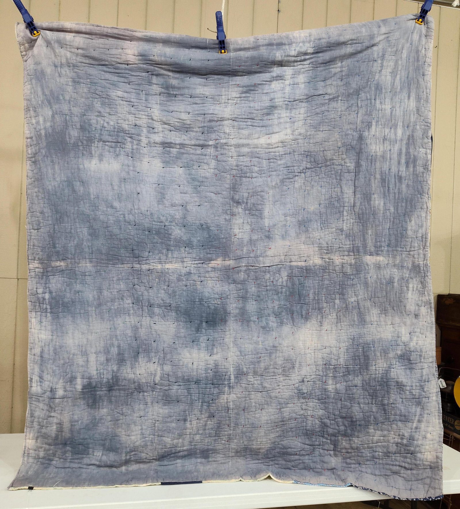 American Mid-20th C. Cotton Patchwork Quilt - 3