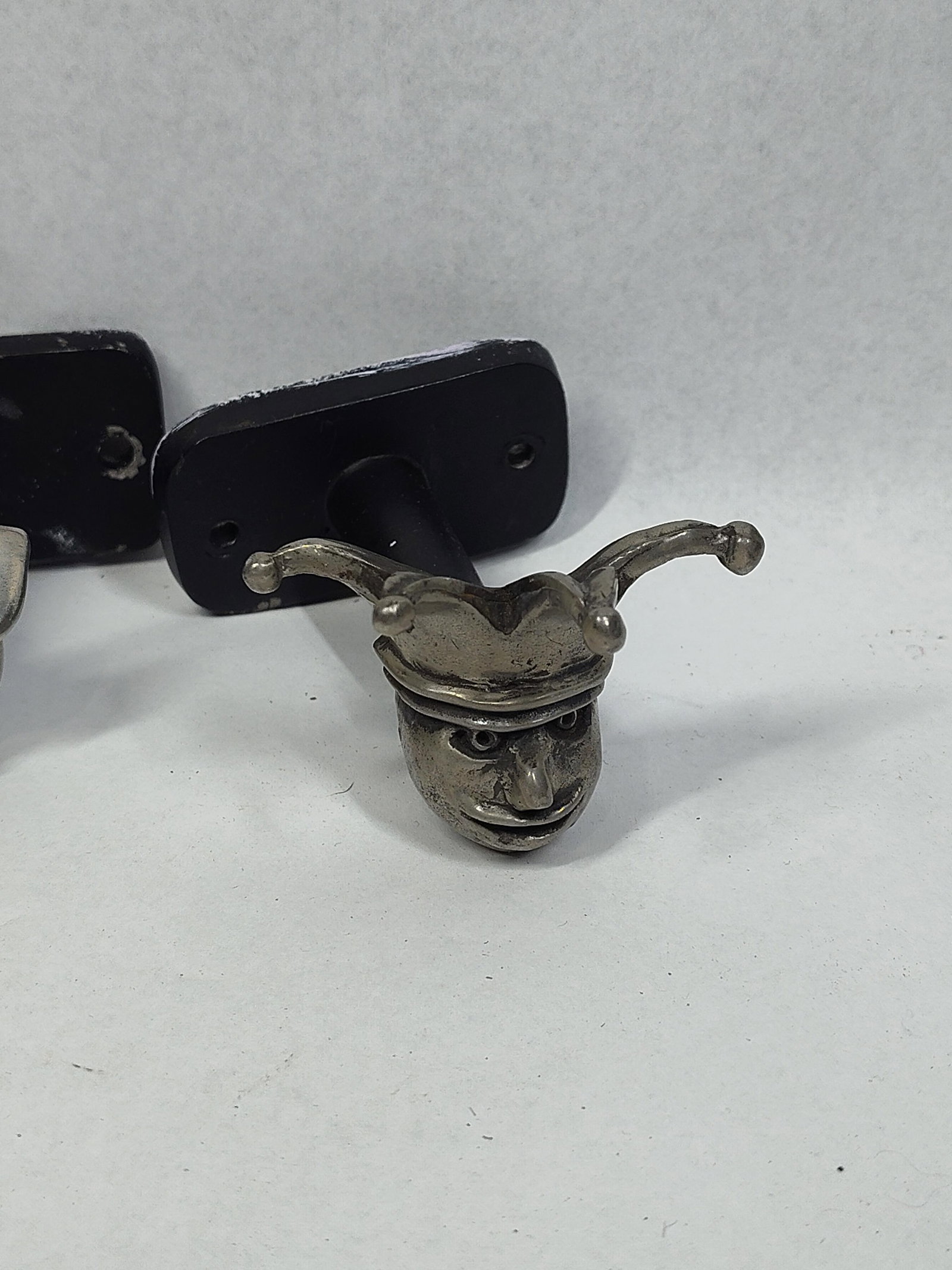 Set 5 Figural Metal Wall Hooks - 5