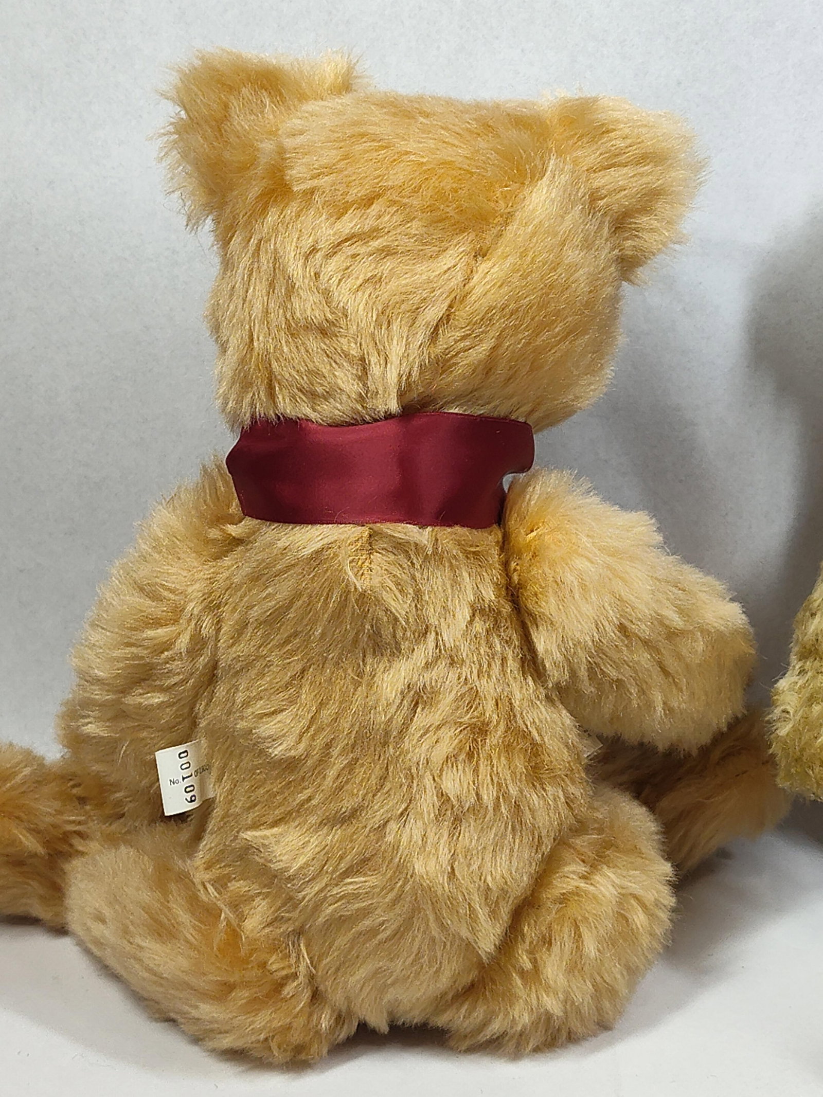 Pair Merrythought John Axe Mohair Bears - 5