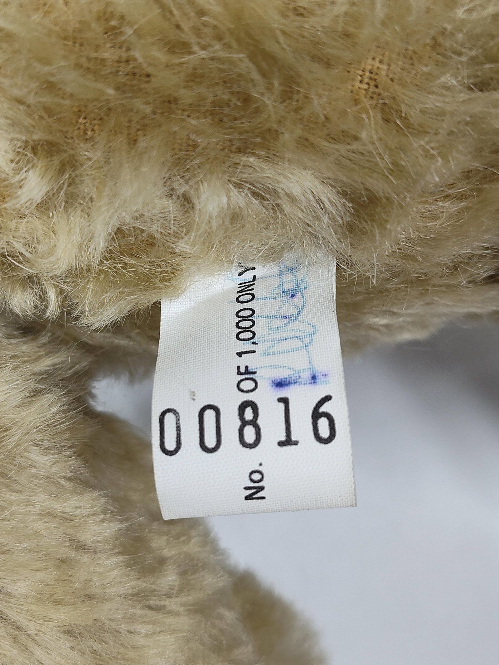 Pair Merrythought John Axe Mohair Bears - 9