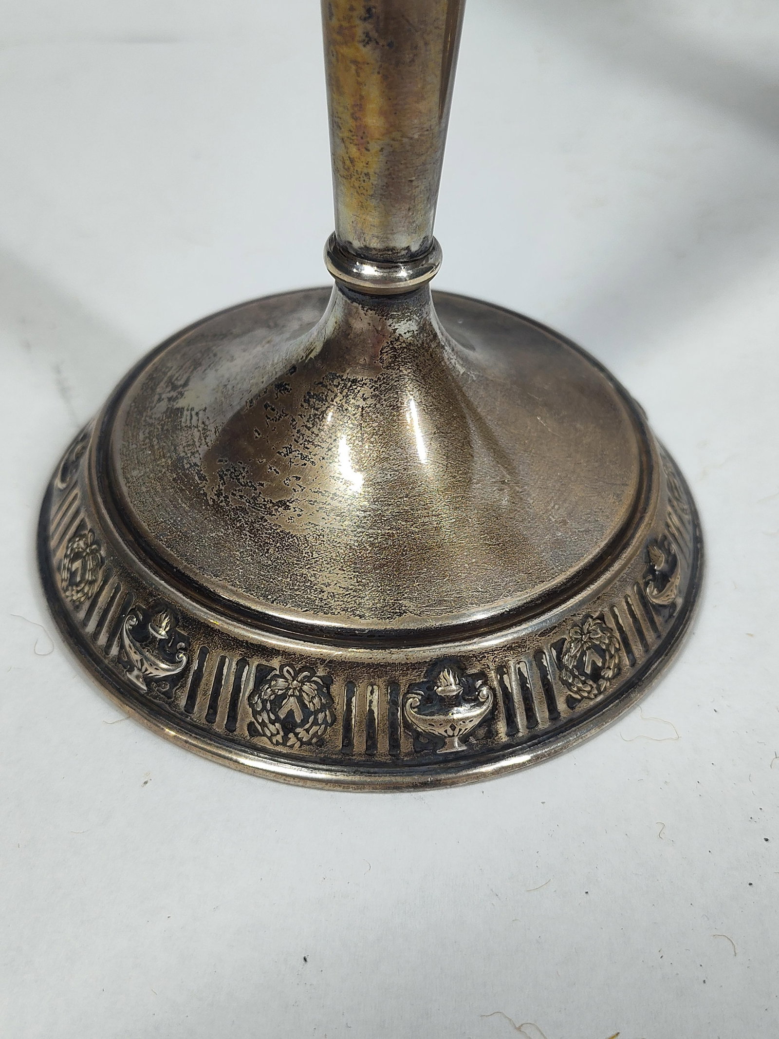 Neoclassical Sterling Candlesticks - 2