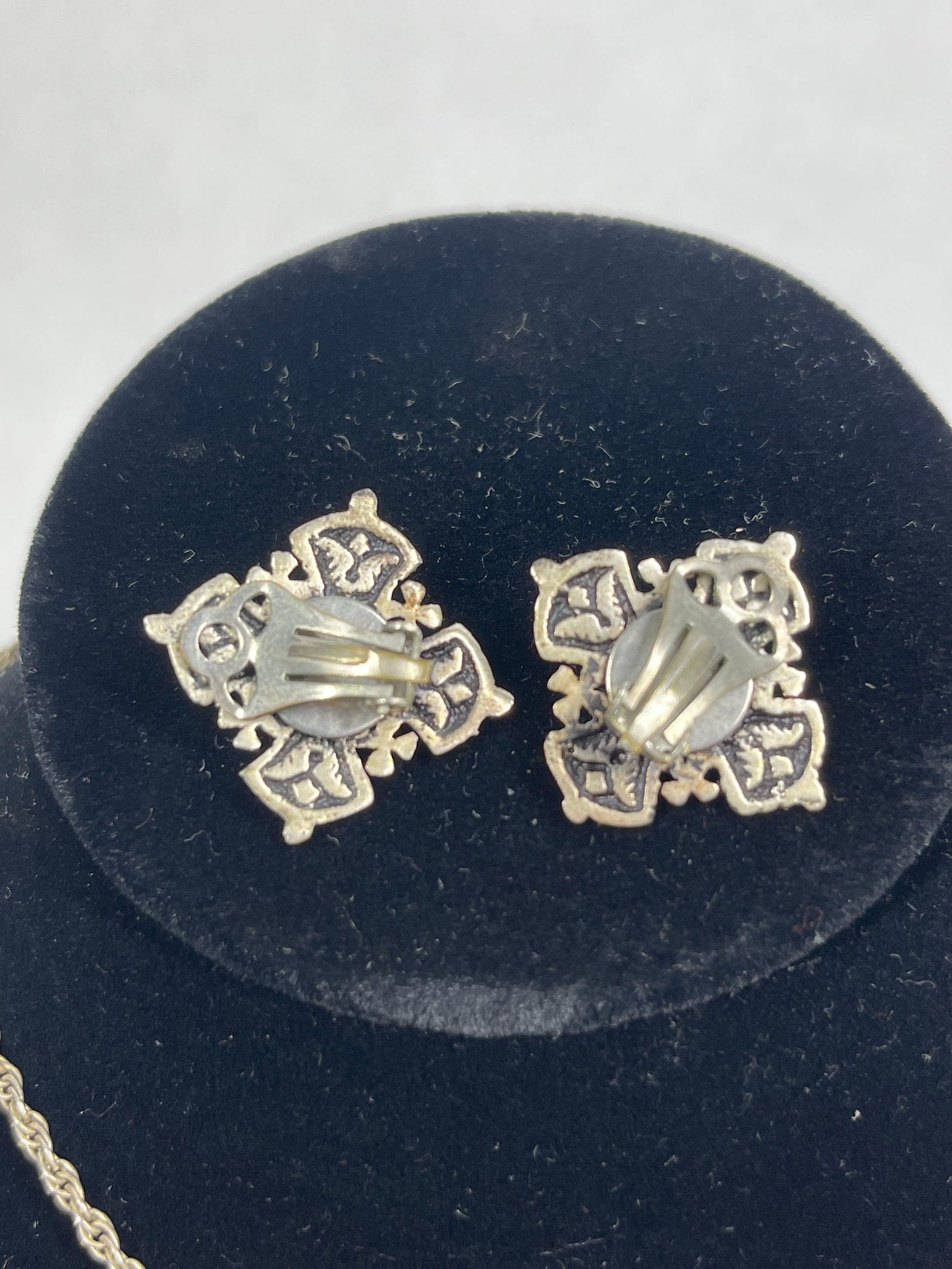 Jerusalem 950 Silver Purple Gem Set - 5
