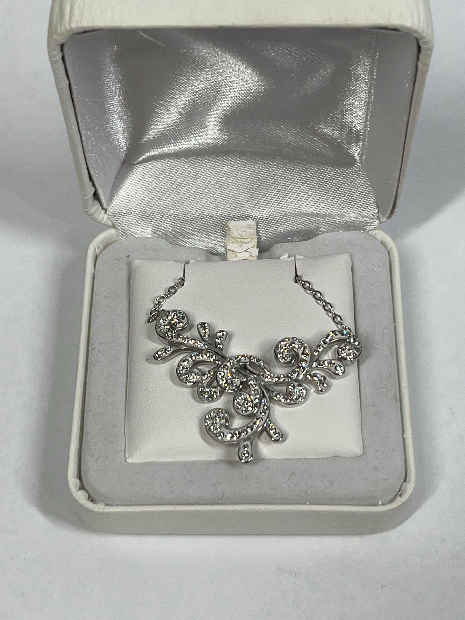 Victoria Wieck Str. & CZ Bib Necklace (1 of 4)