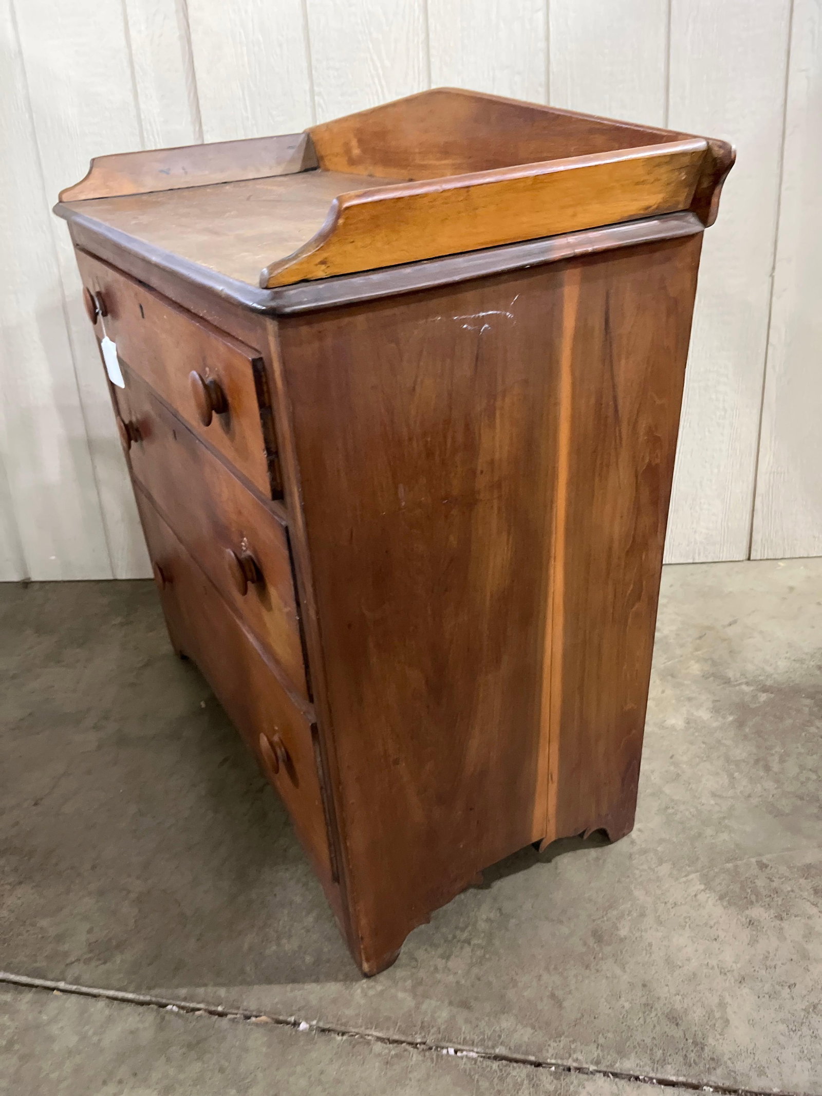 American Primitive Cherry & Pine Chest - 4