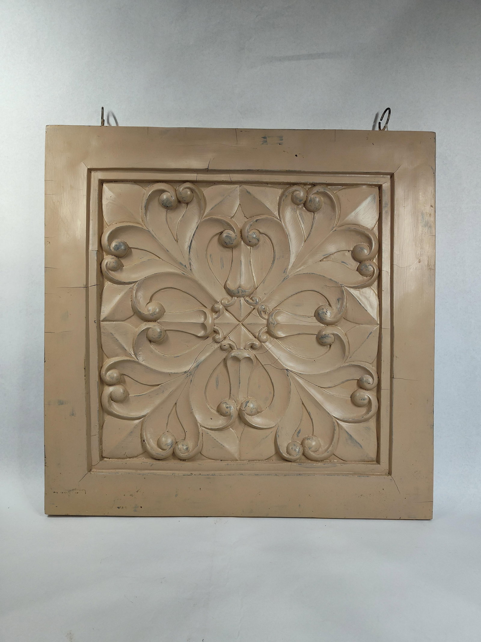 Ekena Millwork Style Leaf Scroll Plaque (1 of 5)