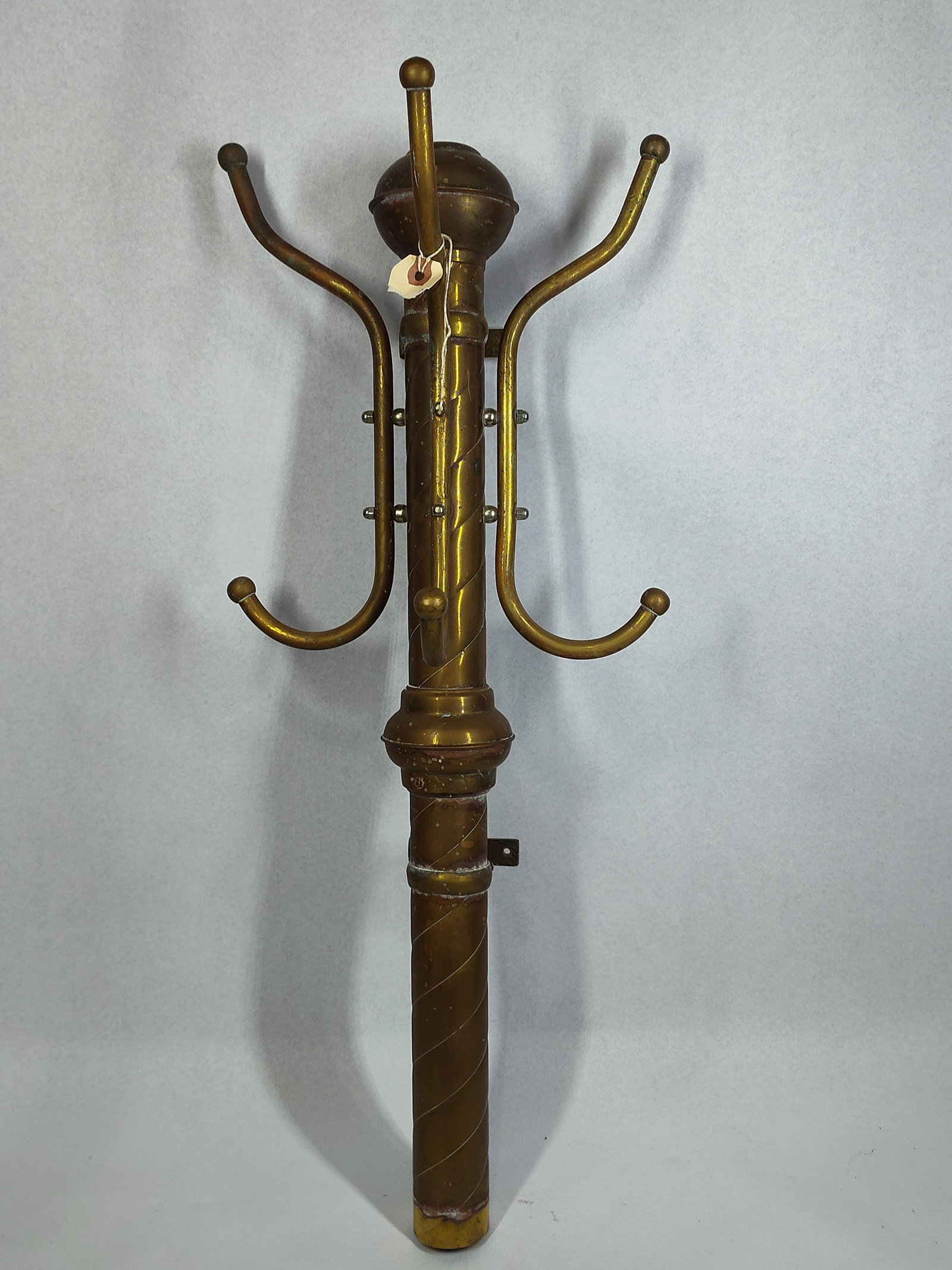 Victorian Style Mixed Metal Coat Rack (1 of 3)