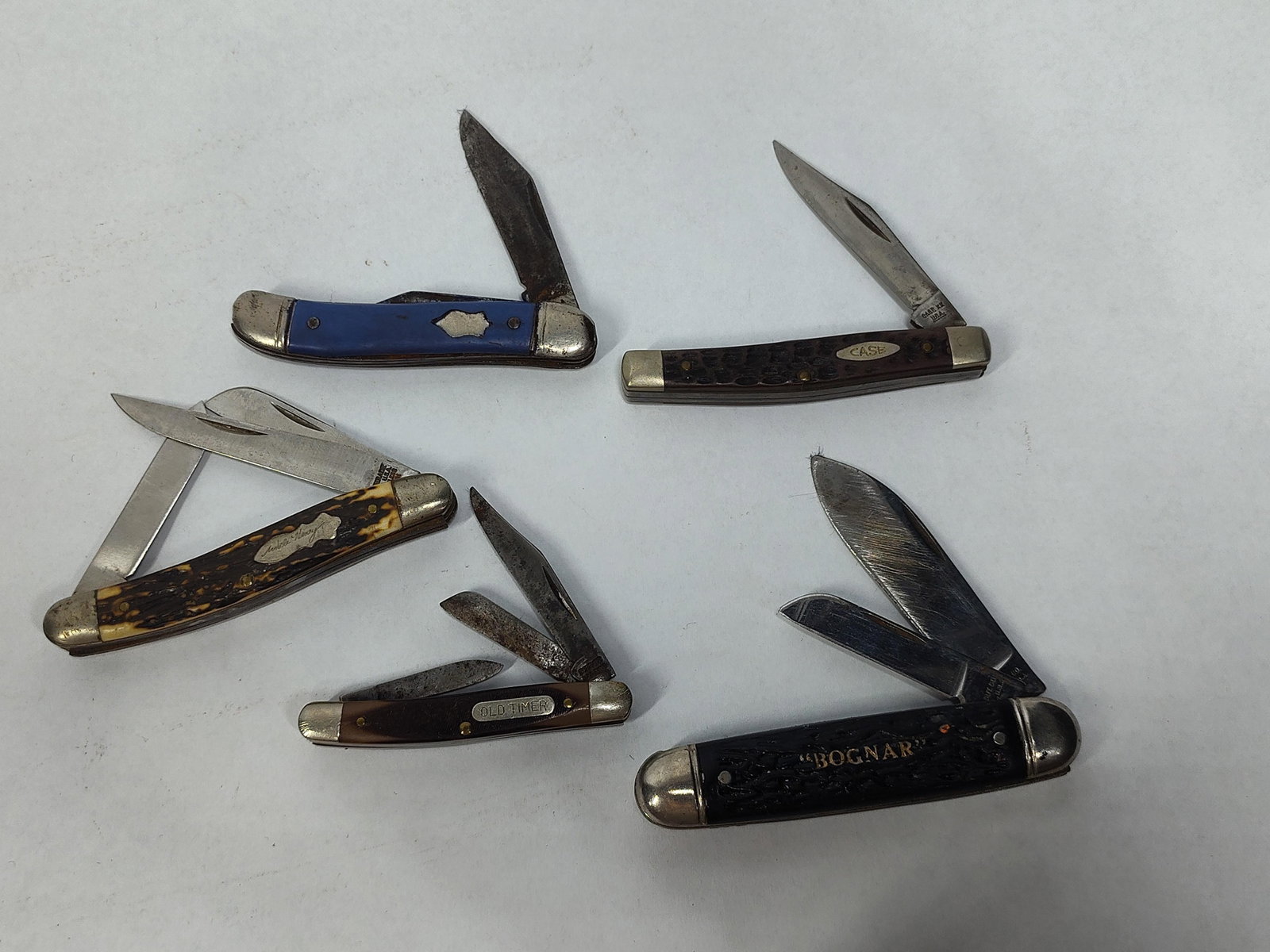 5 Schrade & Case XX Pocket Knives (1 of 6)