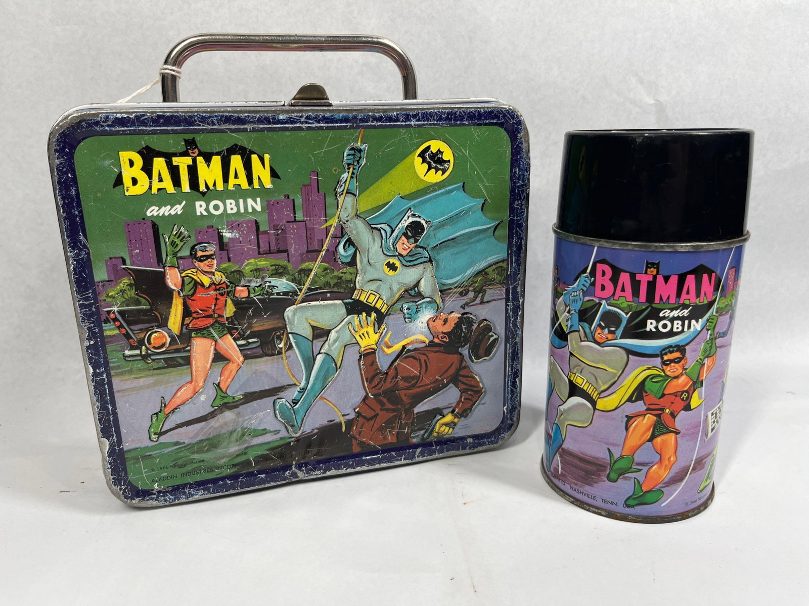 Aladdin Batman & Robin Lunchbox/Thermos (1 of 9)