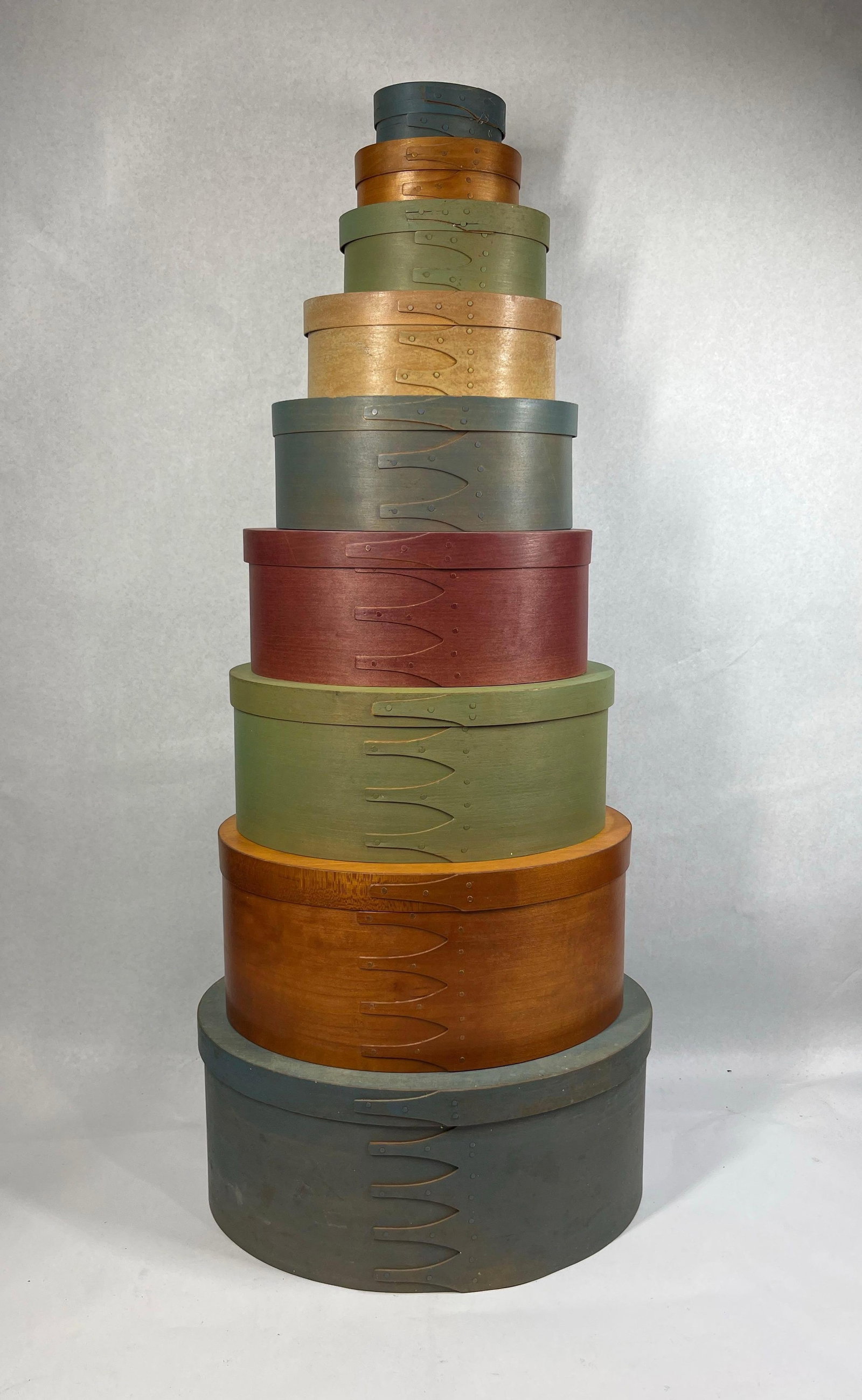 Set Shaker-Style Bentwood Nesting Boxes (1 of 7)