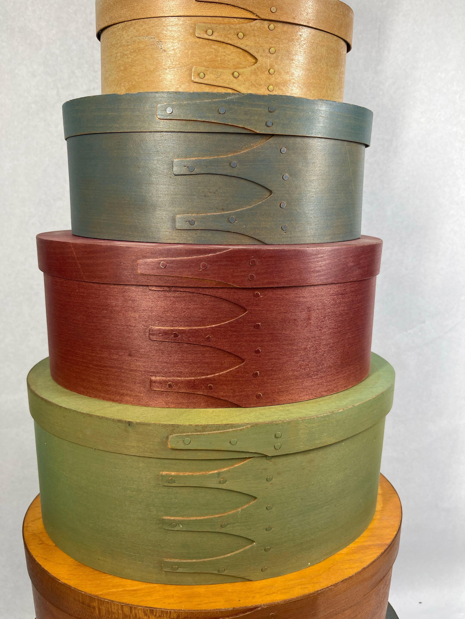 Set Shaker-Style Bentwood Nesting Boxes - 3