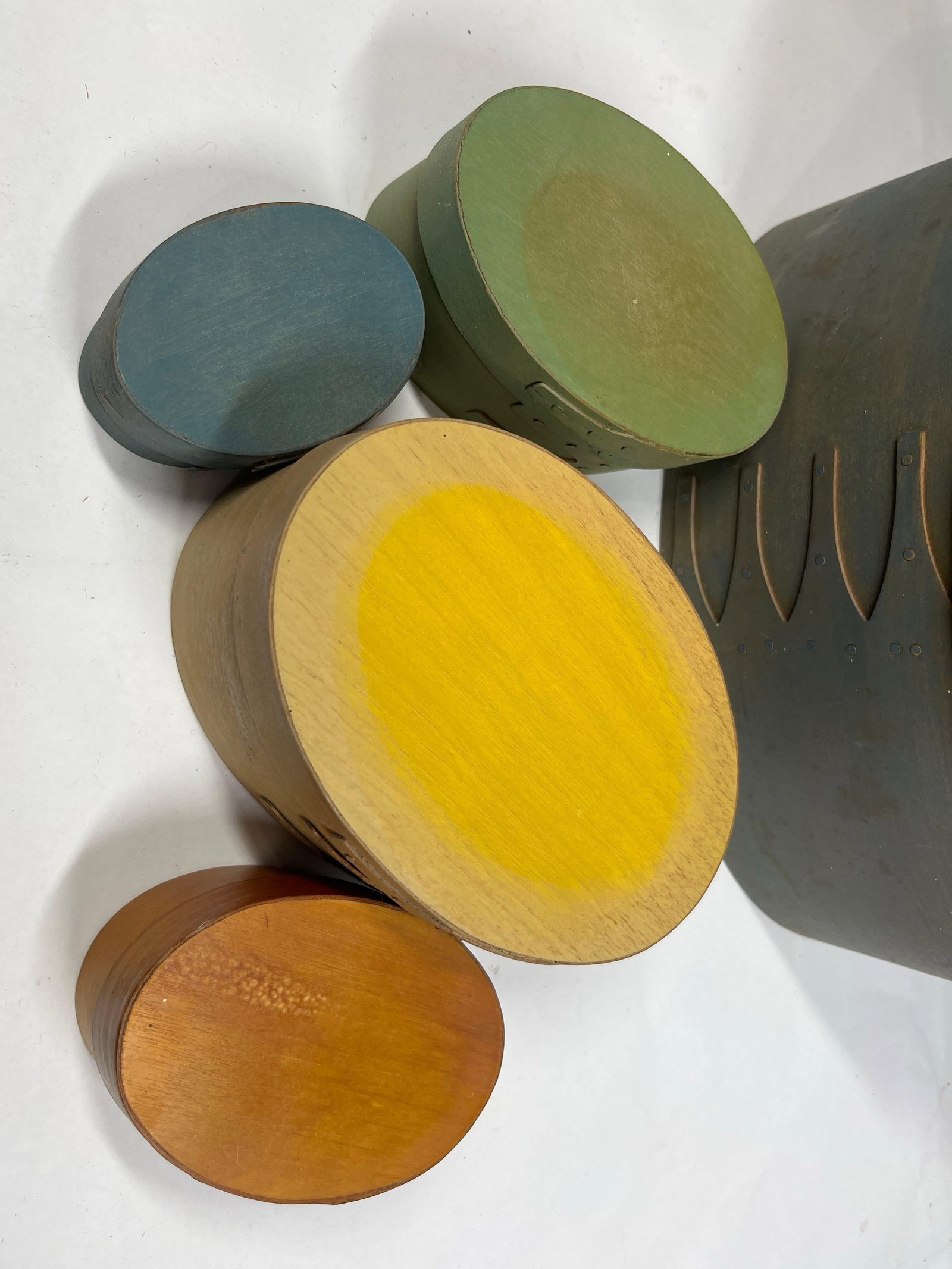 Set Shaker-Style Bentwood Nesting Boxes - 5