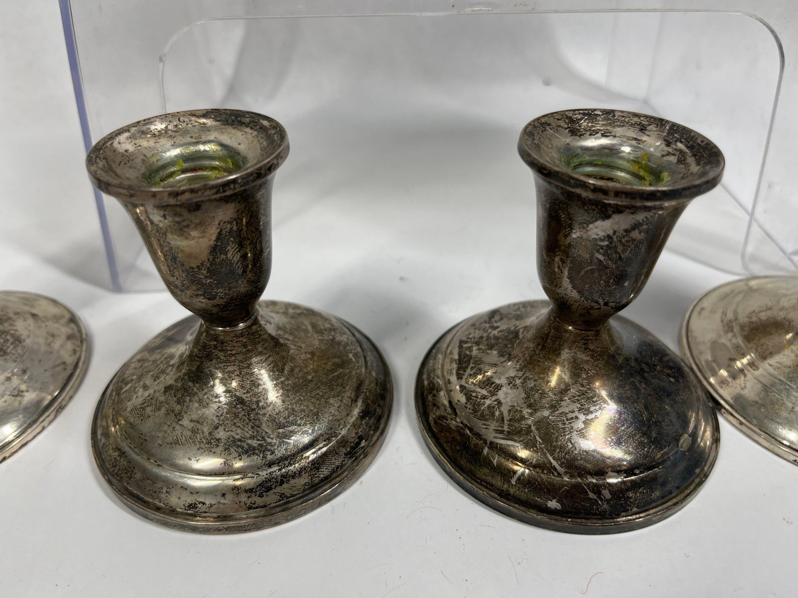 Weighted Sterling Candlesticks - 3